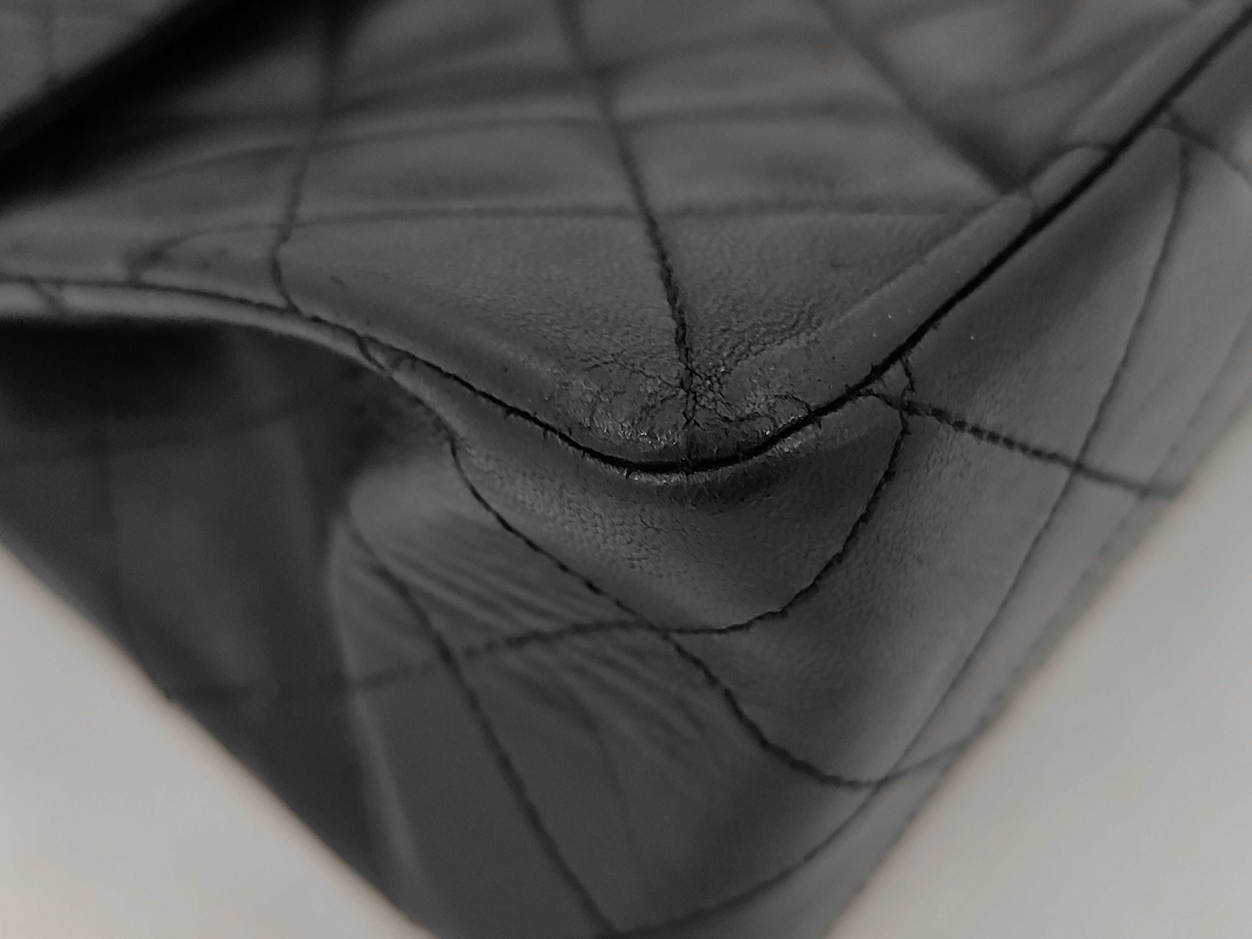 Matelassé Shoulder Bag, Black — view 3