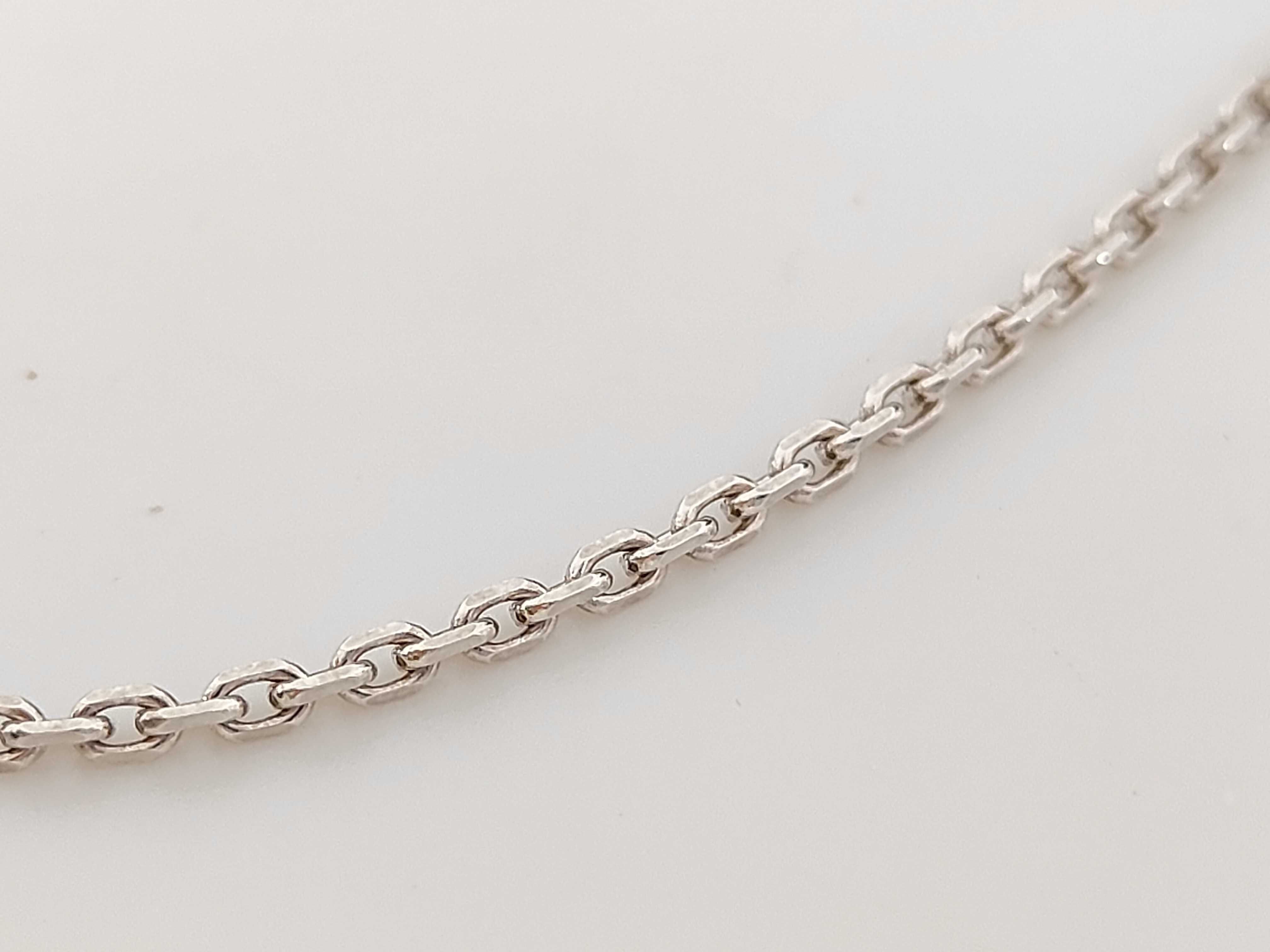 Sellier Chain Necklace Ag925 Silver Pendant Approx. 40cm Necklace — view 2