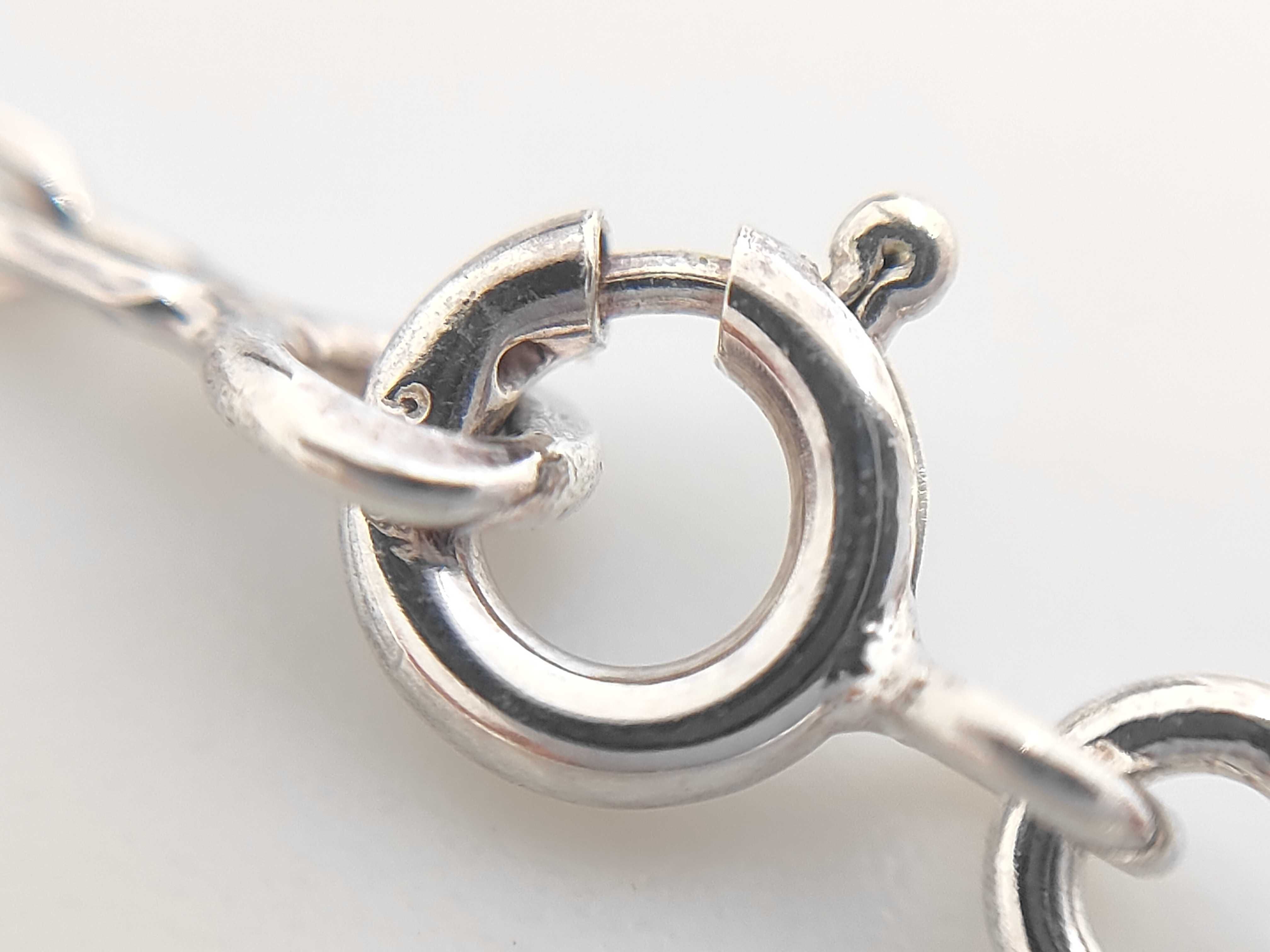 Sellier Chain Necklace Ag925 Silver Pendant Approx. 40cm Necklace — view 4