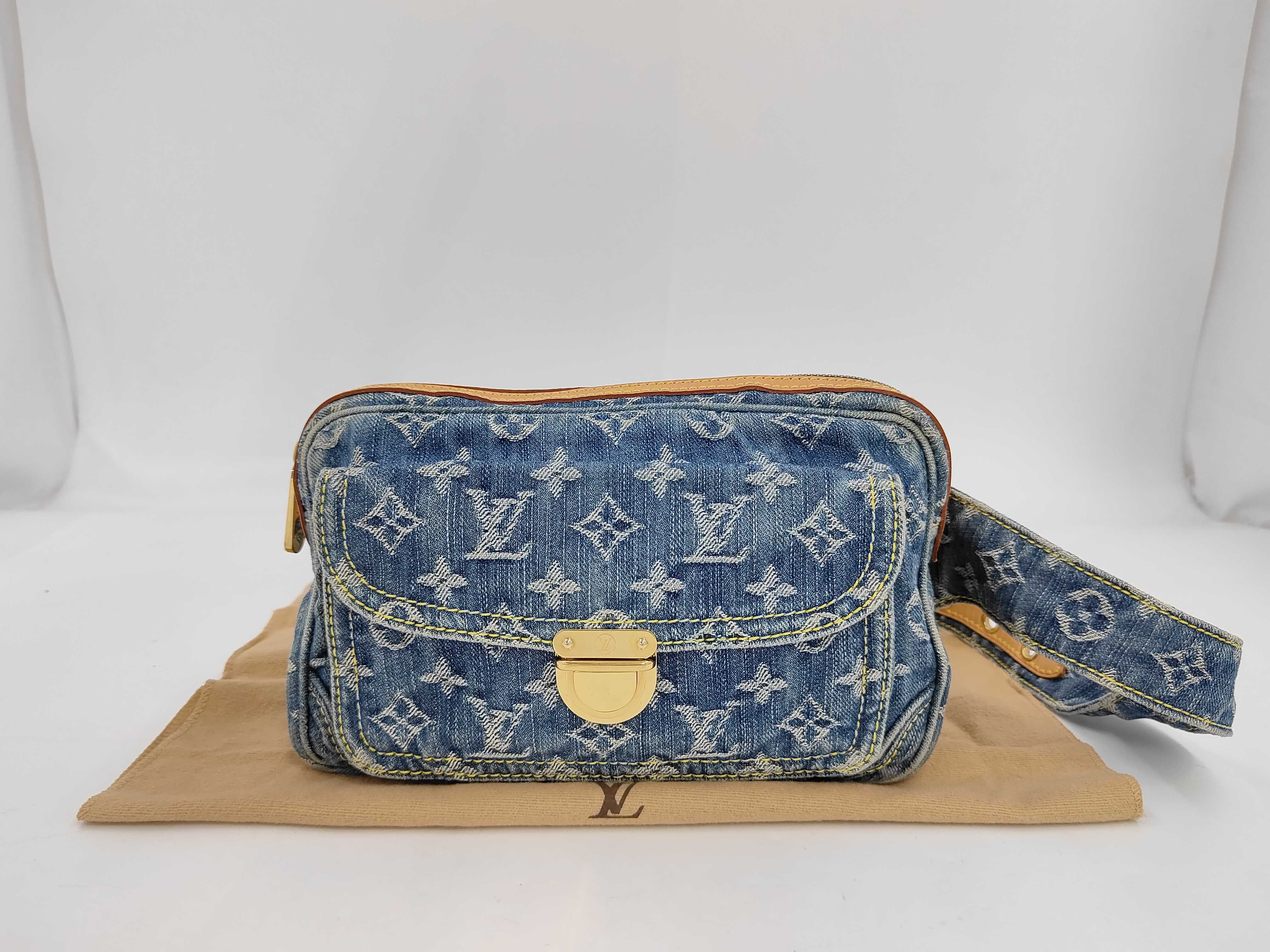 Monogram Denim Bum Bag M95347 SR2027 Waist Bag