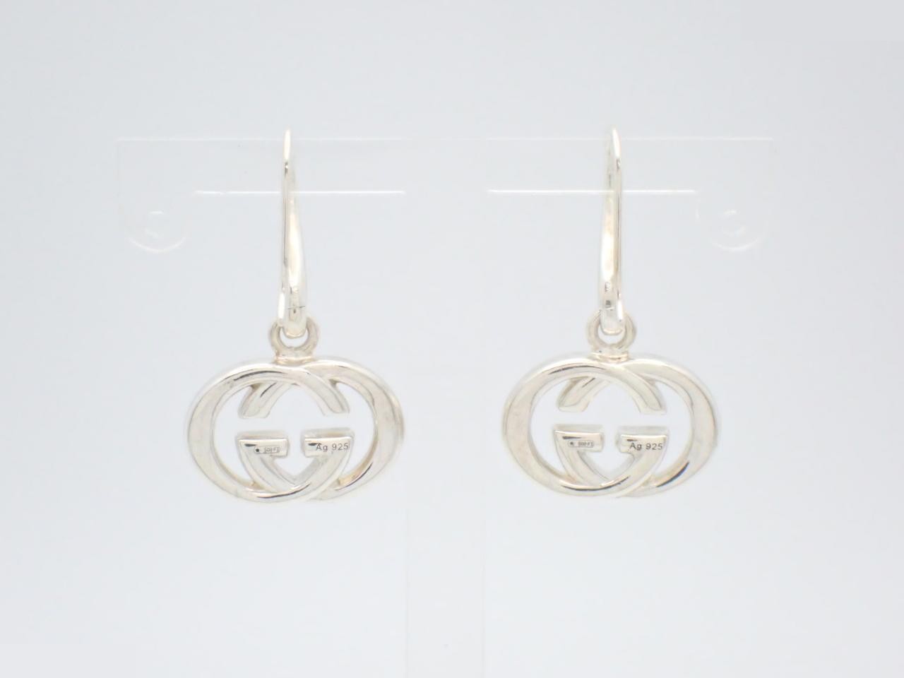 Interlocking Earrings, Ag925/7.9g — view 2