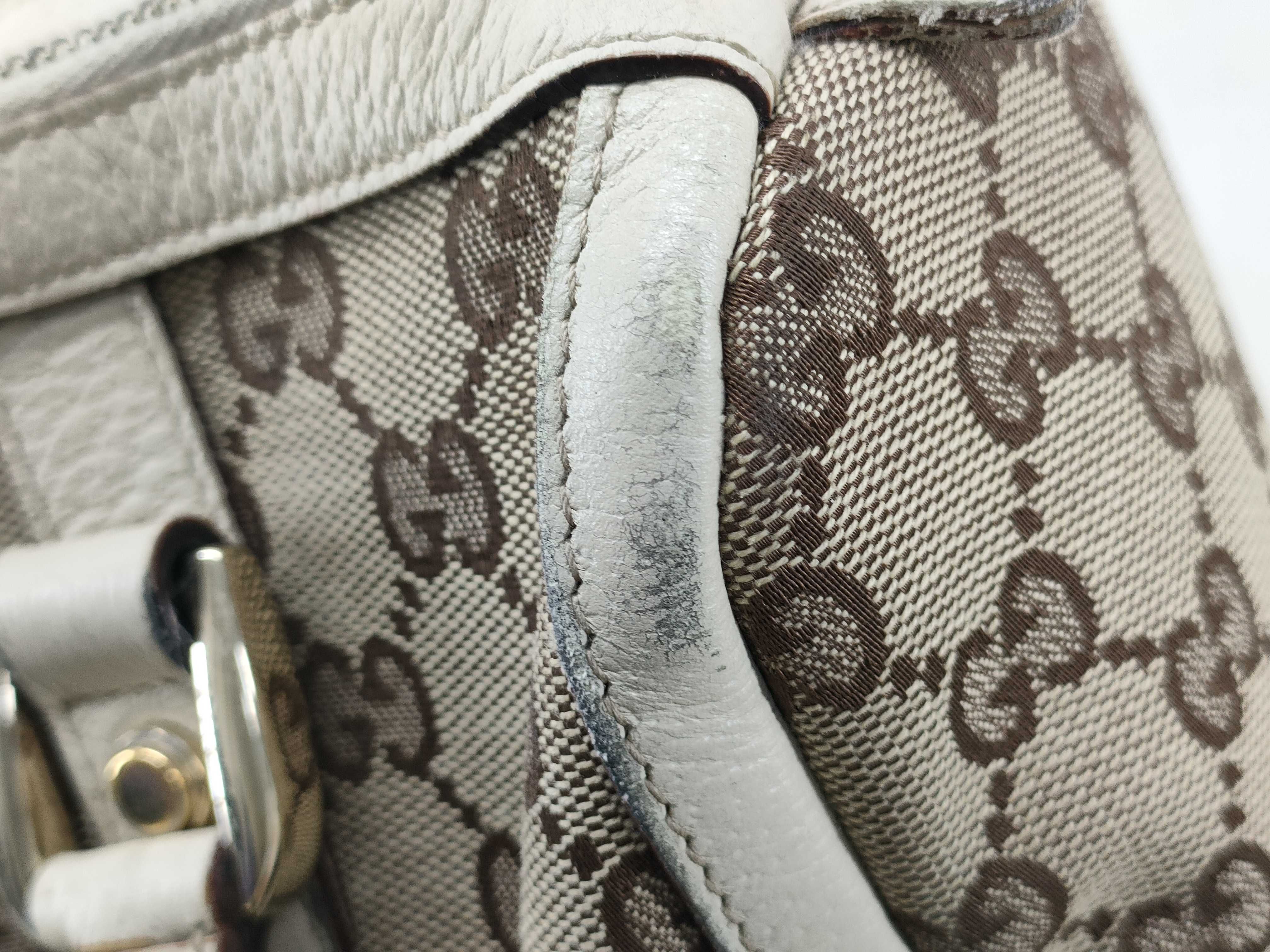 GG Canvas Handbag Mini Boston Bag 130942 Handbag — view 13