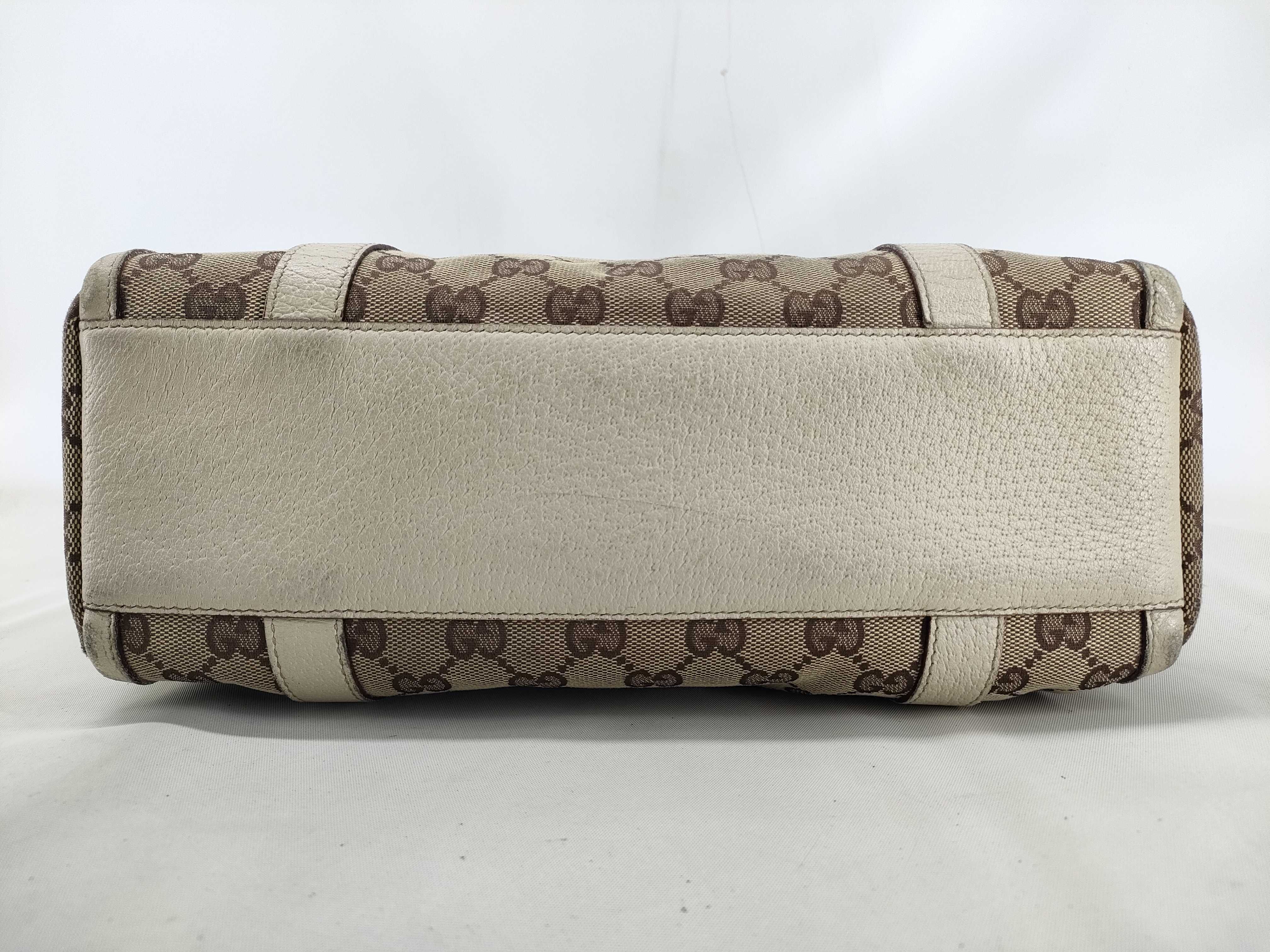 GG Canvas Handbag Mini Boston Bag 130942 Handbag — view 3