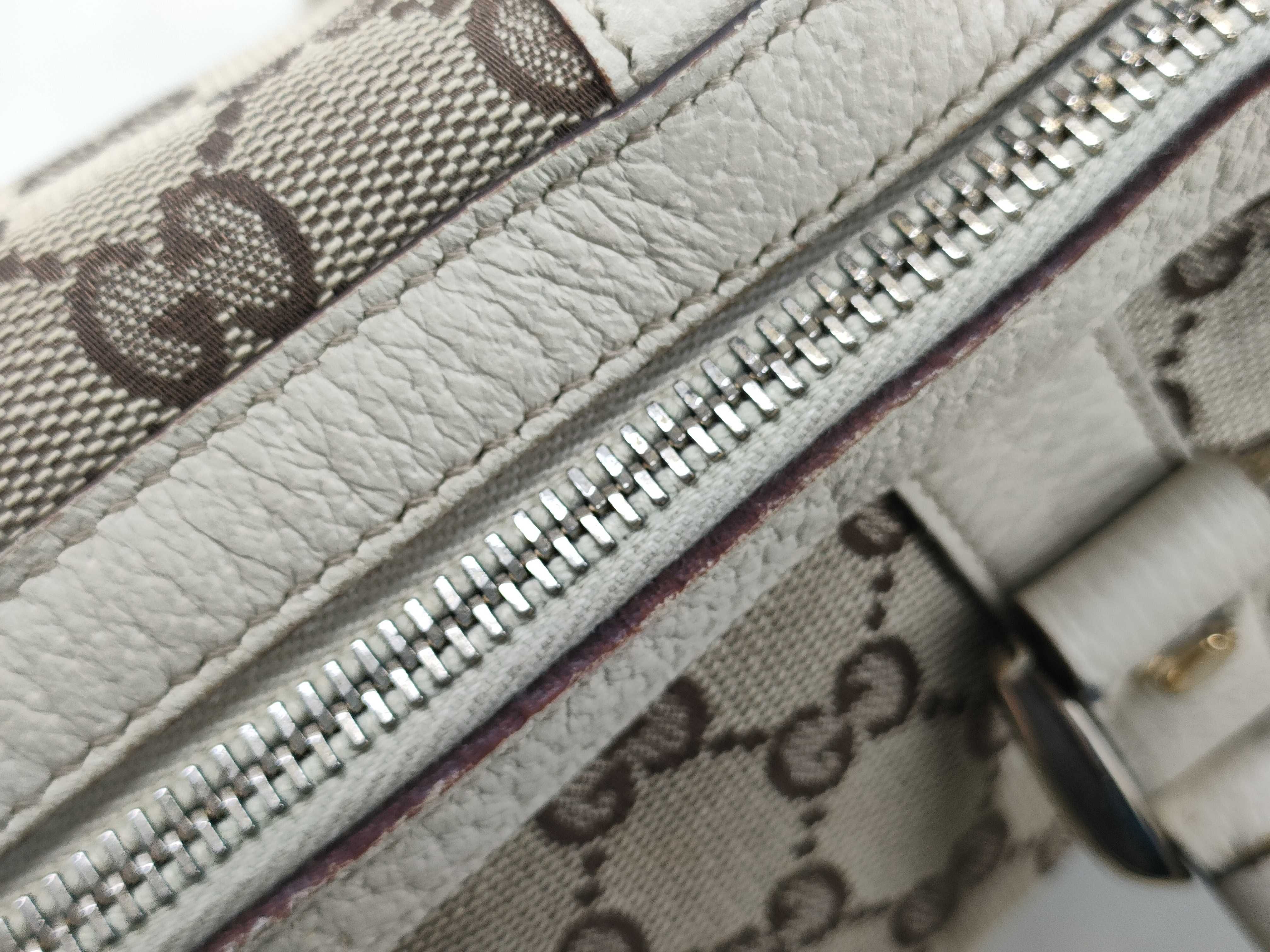 GG Canvas Handbag Mini Boston Bag 130942 Handbag — view 8