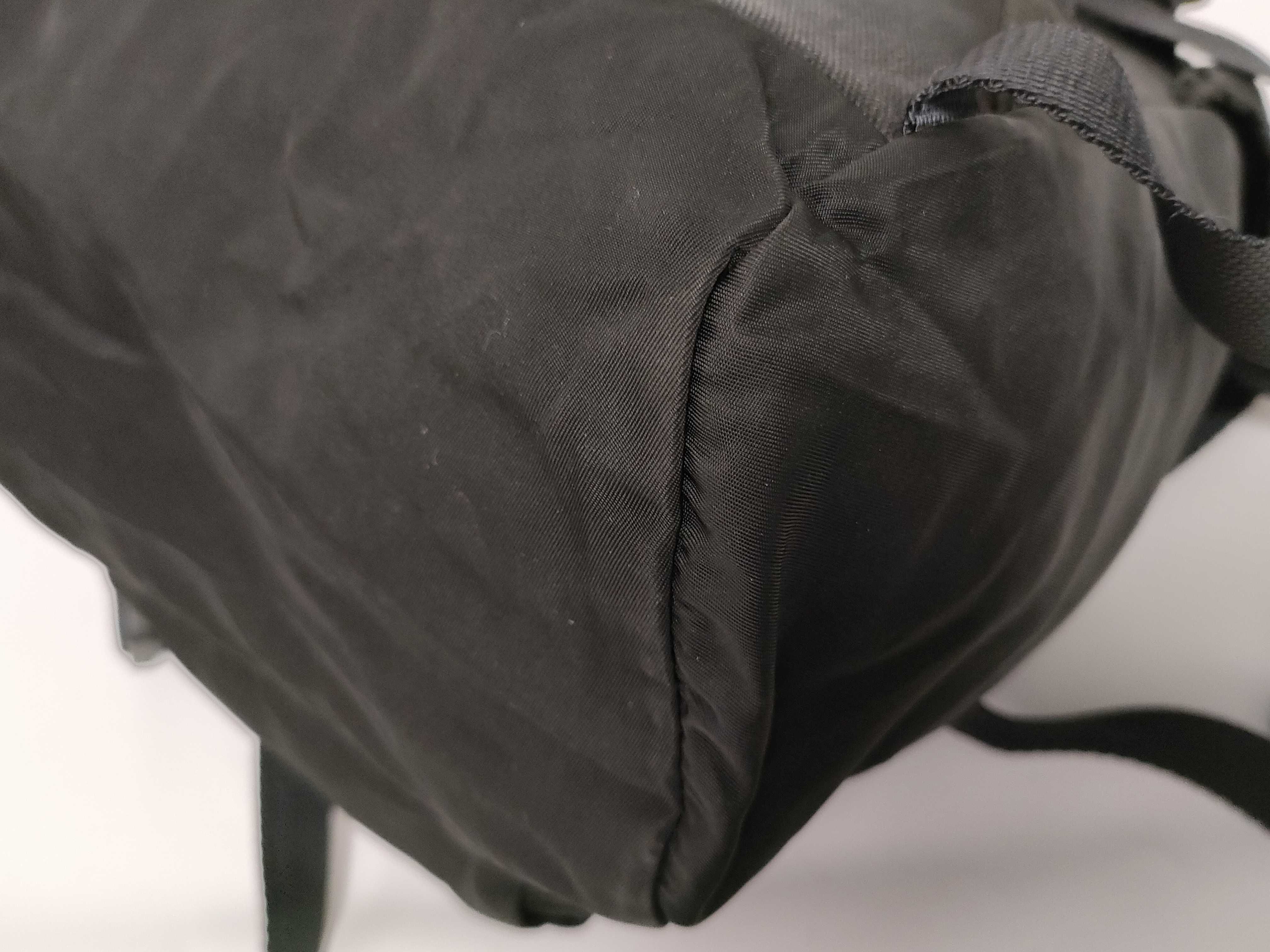Nylon V140 Nylon Backpack, Black — view 6