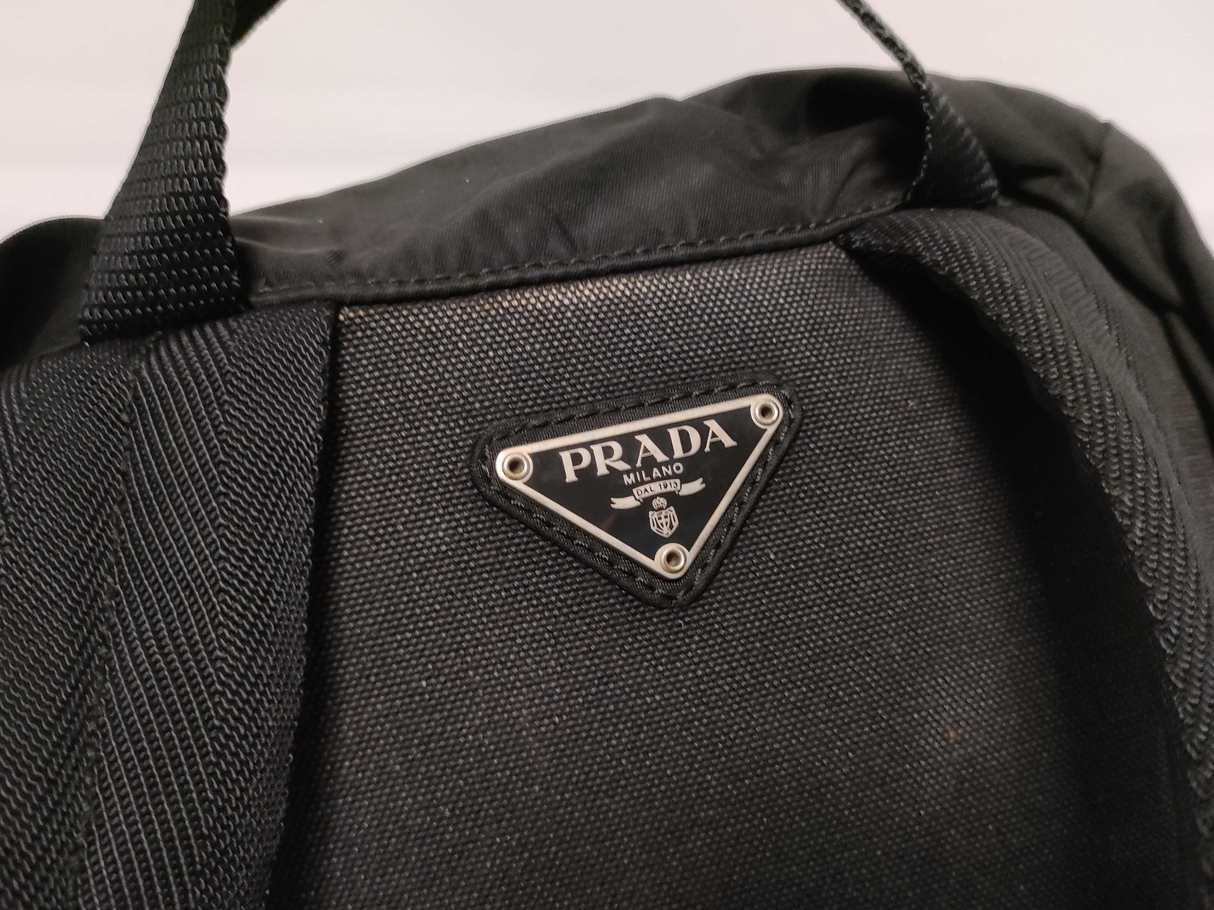 Nylon V140 Nylon Backpack, Black — view 8