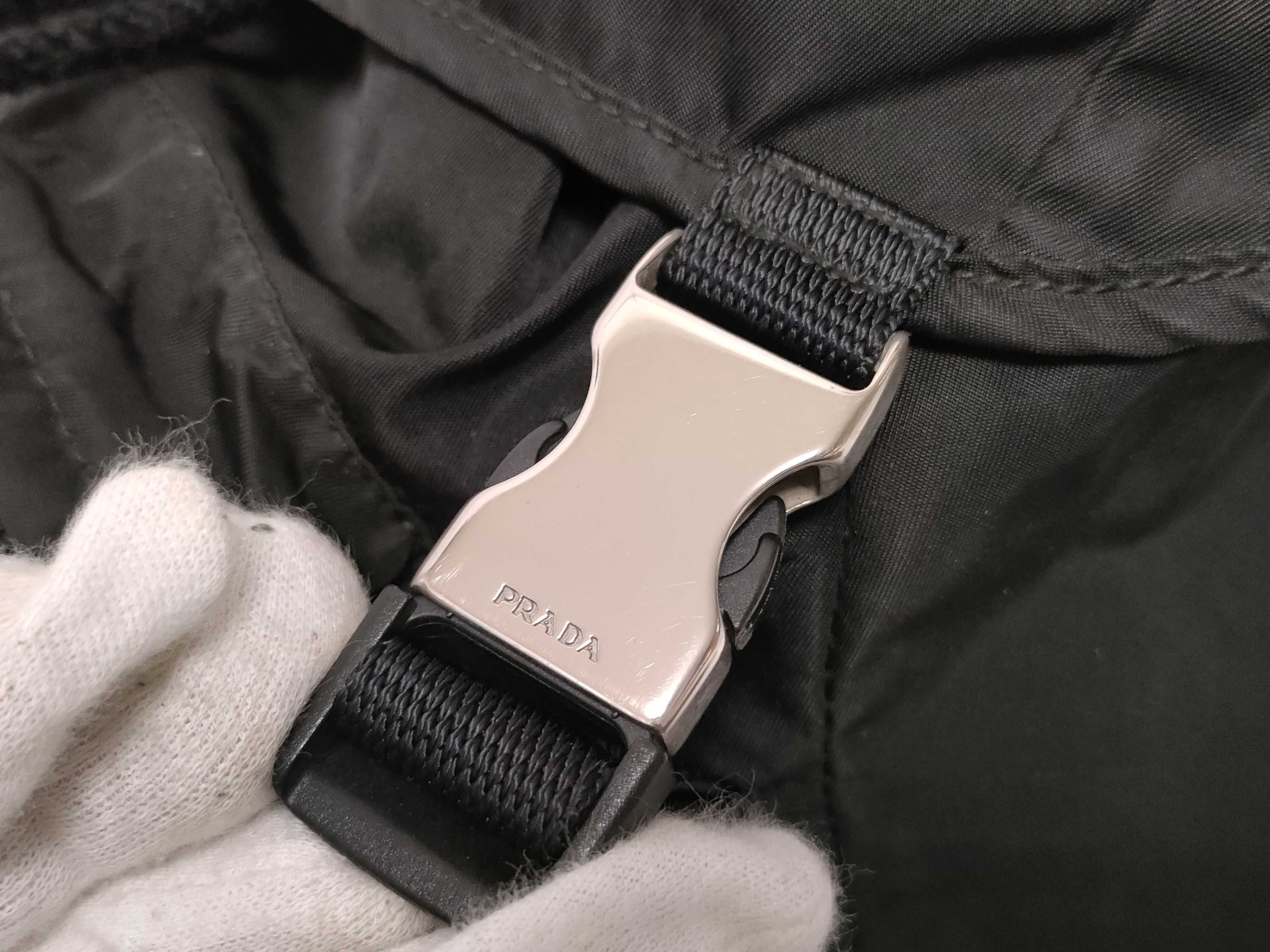 Nylon V140 Nylon Backpack, Black — view 9