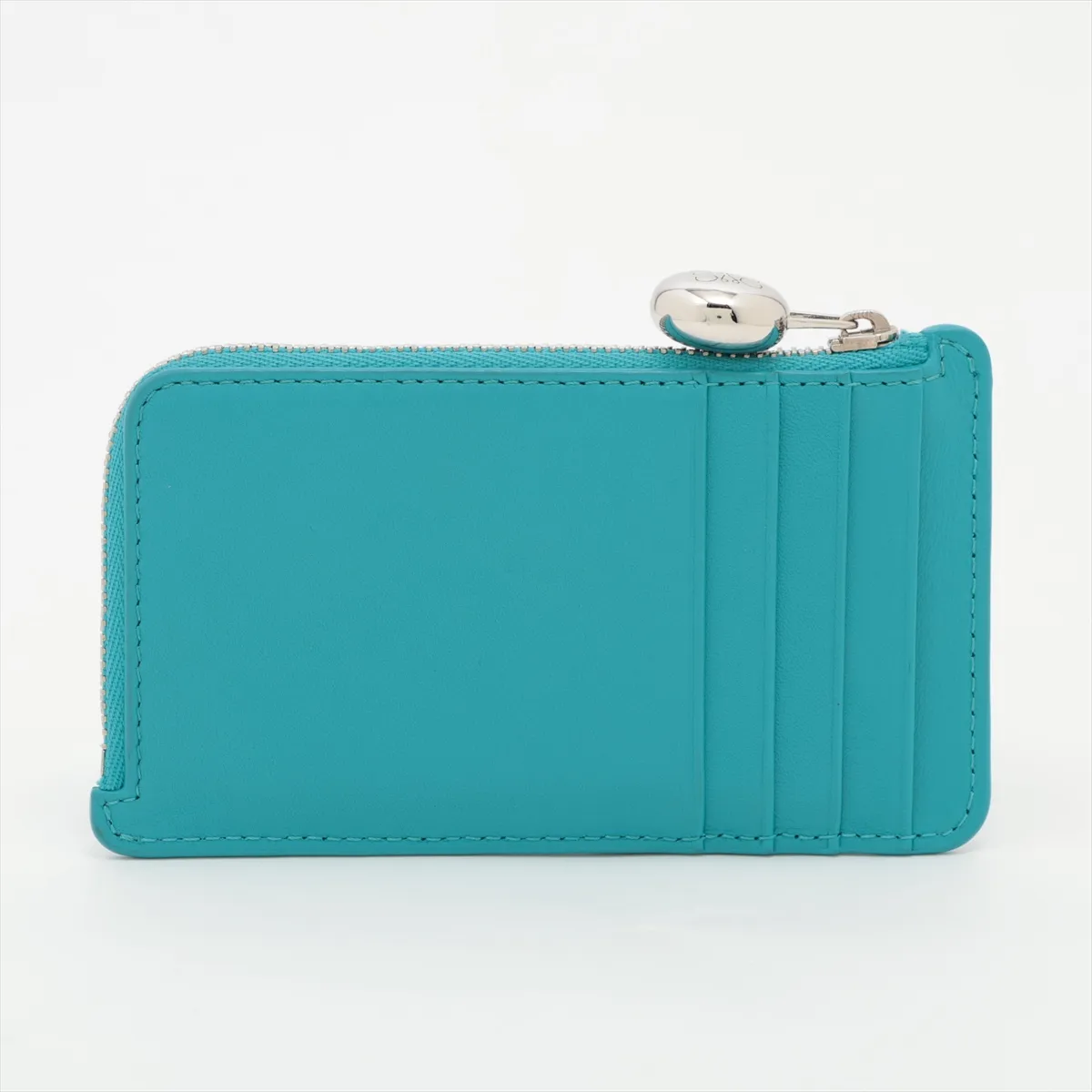 Pebble Leather Fragment Case, Blue — view 2