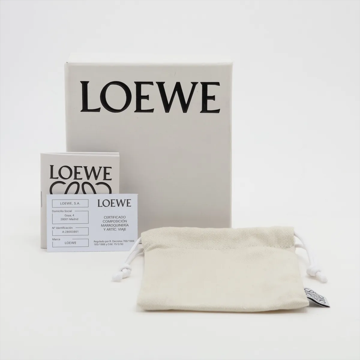 Pebble Leather Fragment Case, Blue — view 5