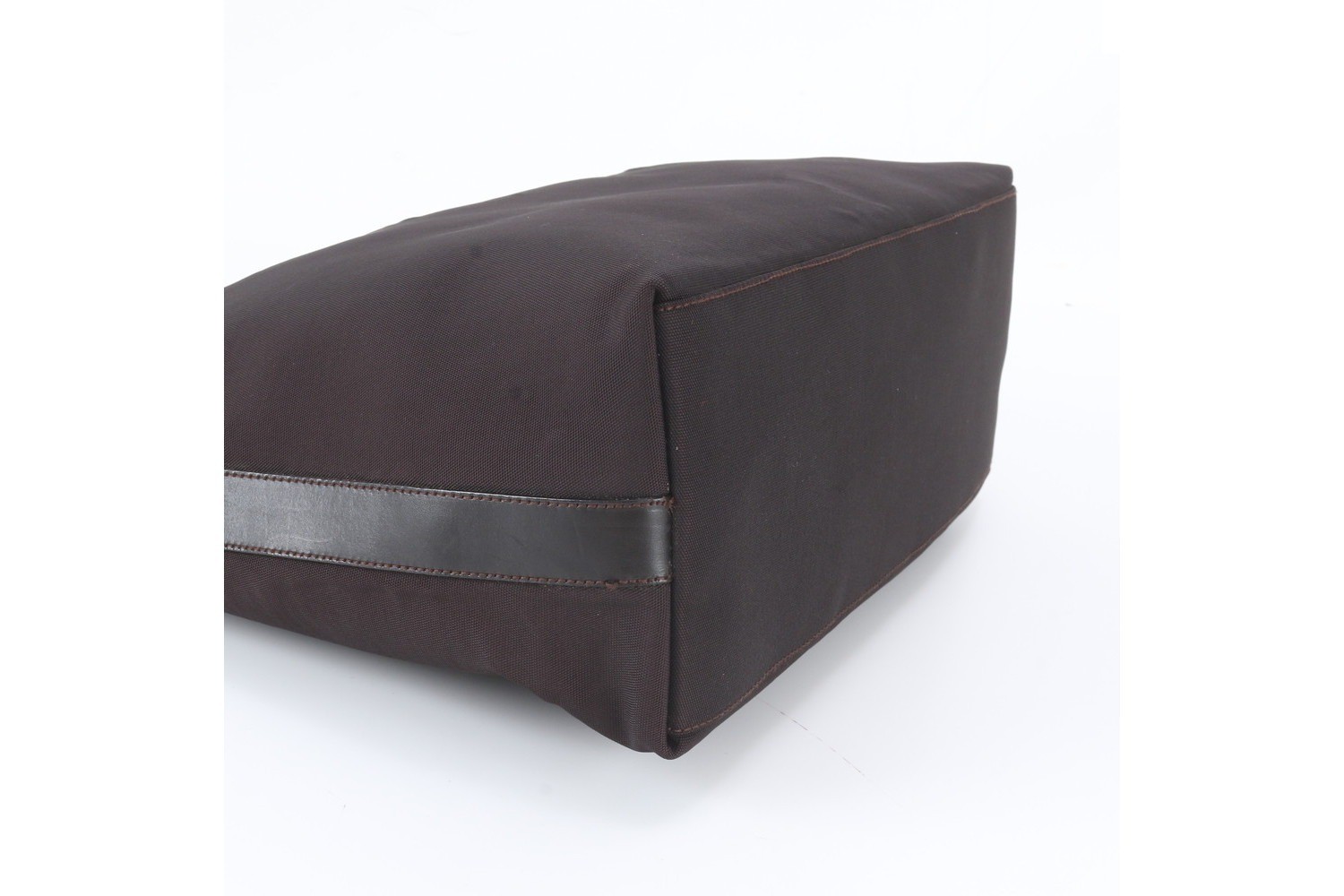 Leather canvas shoulder bag — view 4