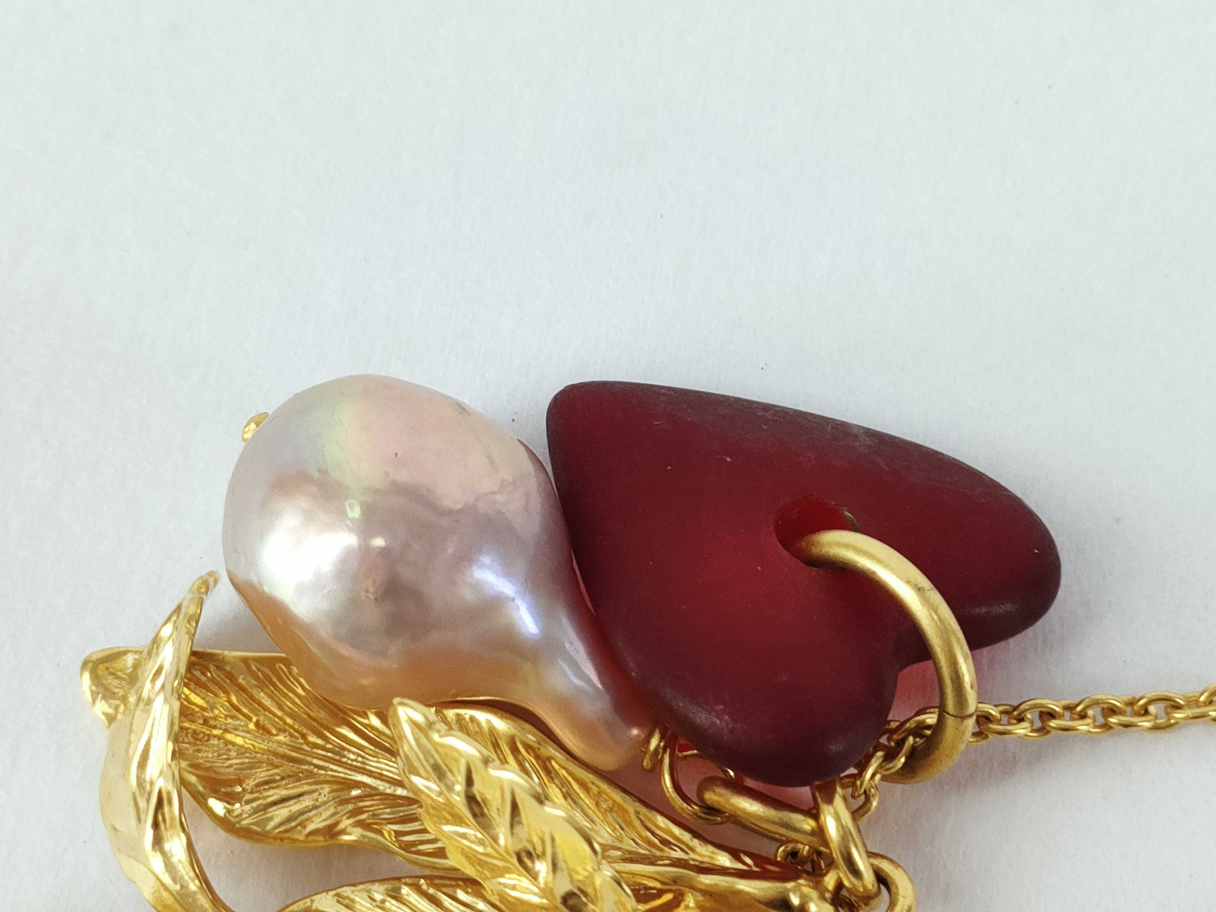 Rose Heart Pendant Necklace — view 8