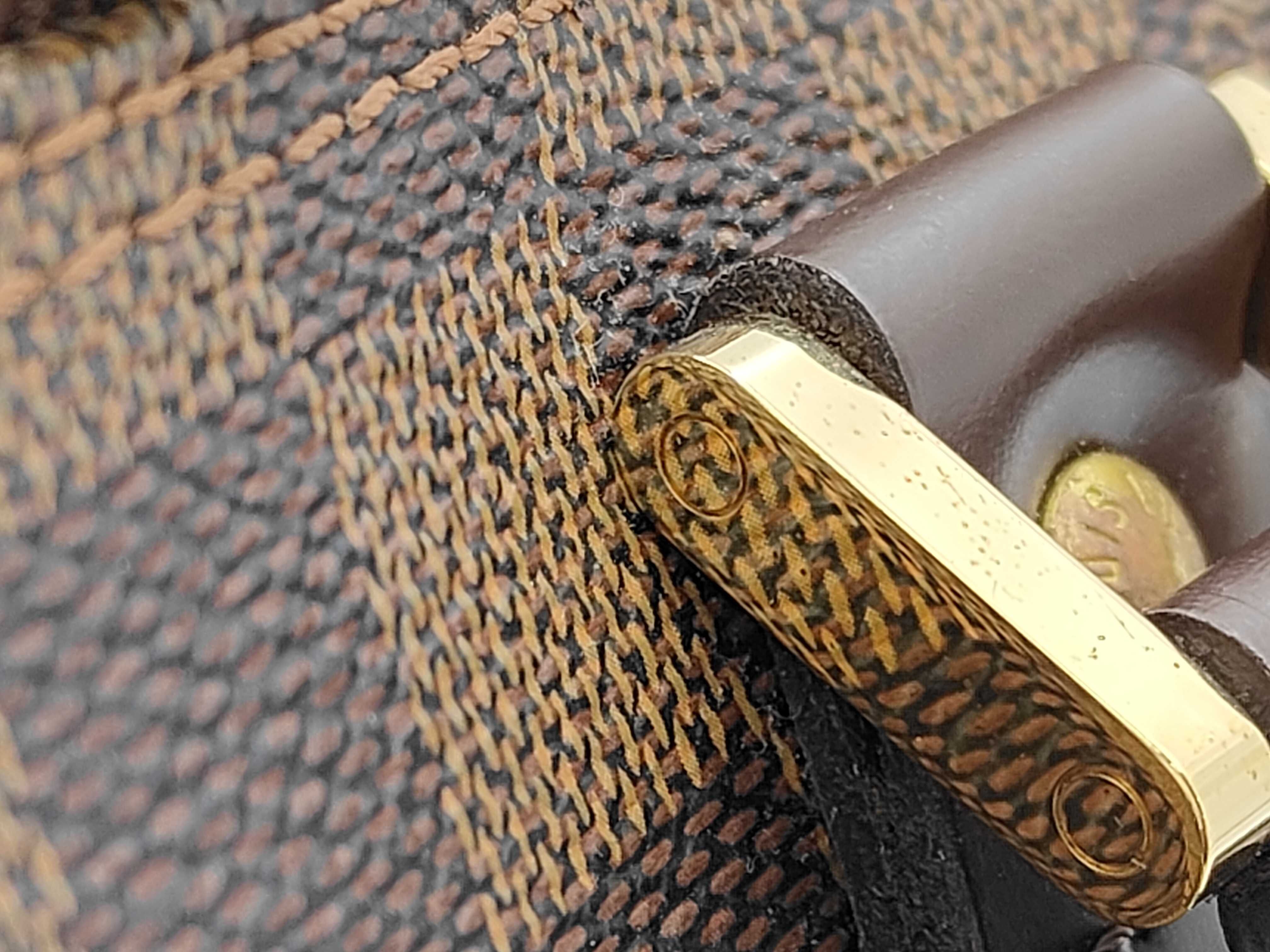 Alma Damier Handbag — view 7