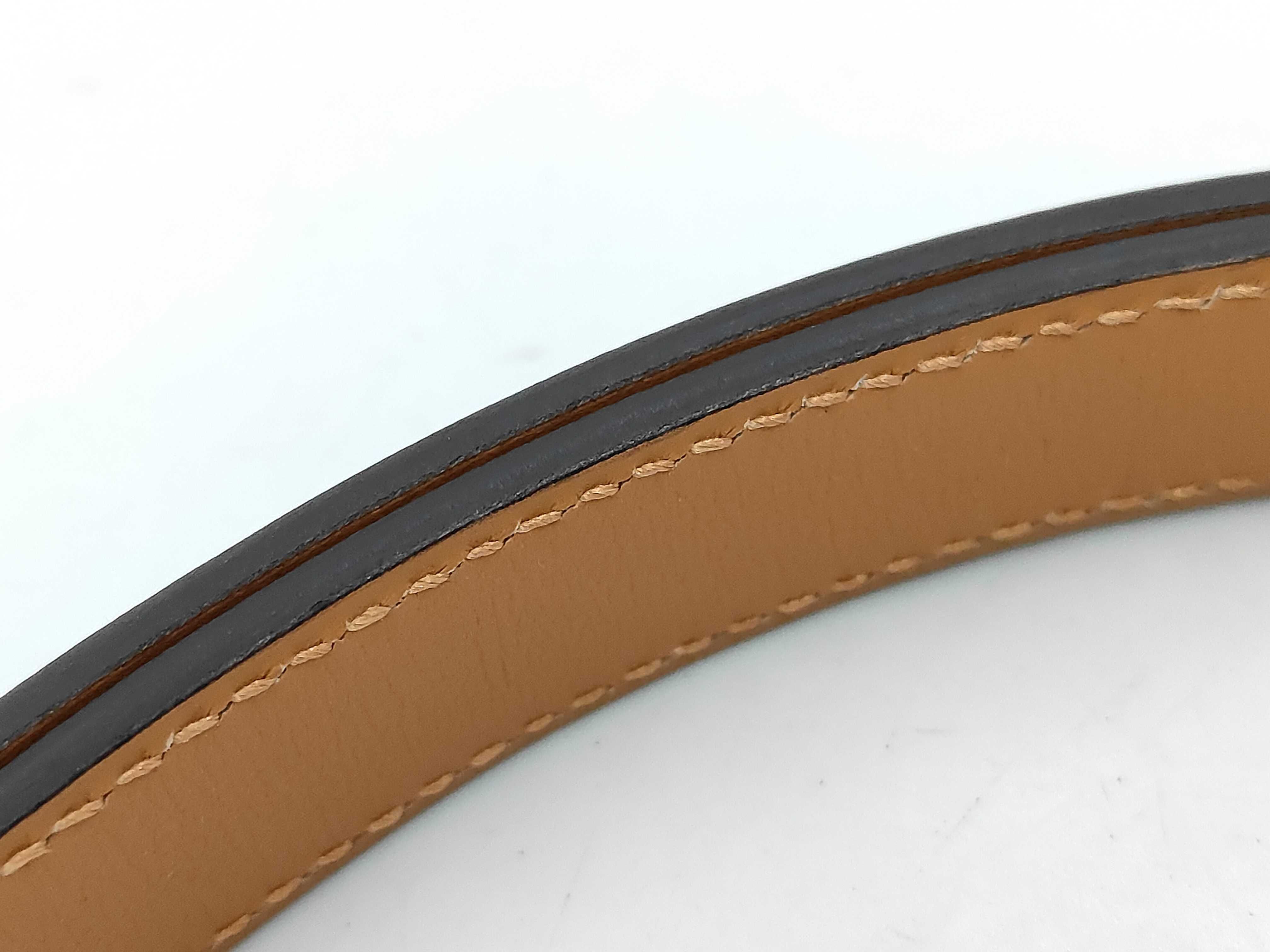 Kelly Belt / Epsom Leather, W Stamp, Black, with Pocket — view 3