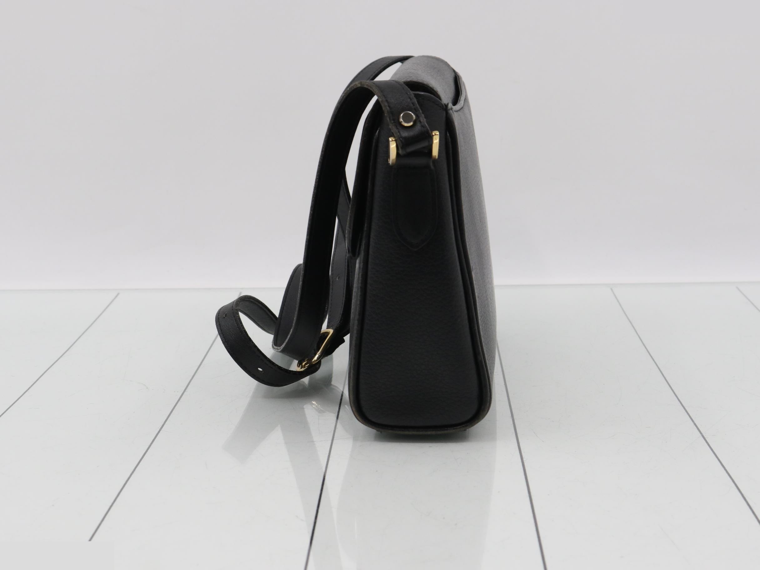Bag/Shoulder bag, Leather, Black — view 3