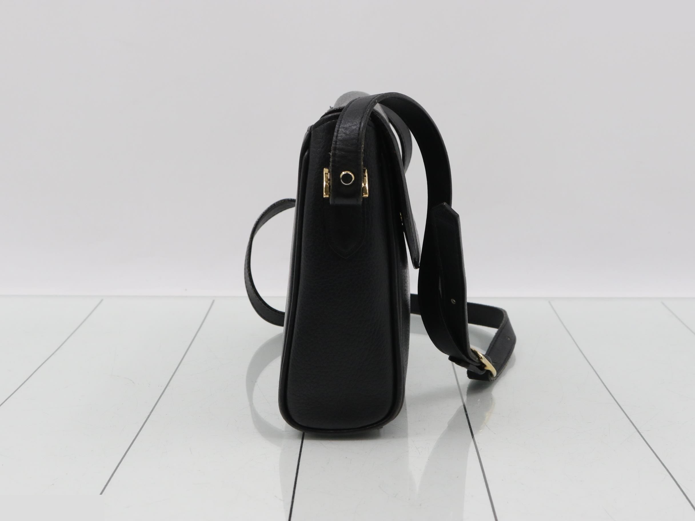 Bag/Shoulder bag, Leather, Black — view 4
