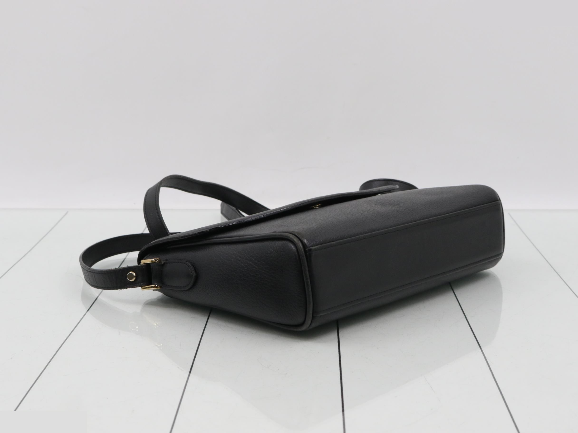 Bag/Shoulder bag, Leather, Black — view 5