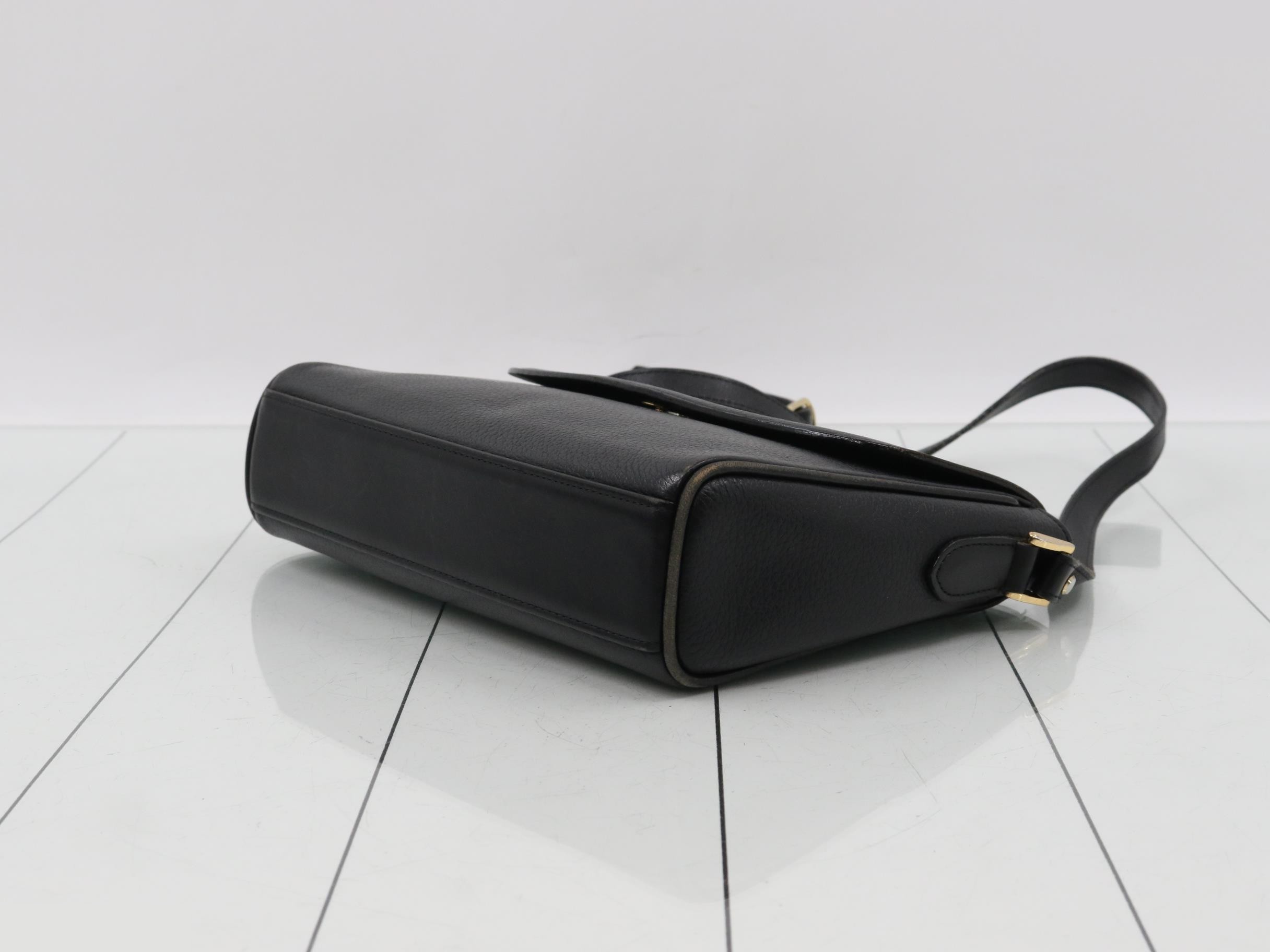 Bag/Shoulder bag, Leather, Black — view 6