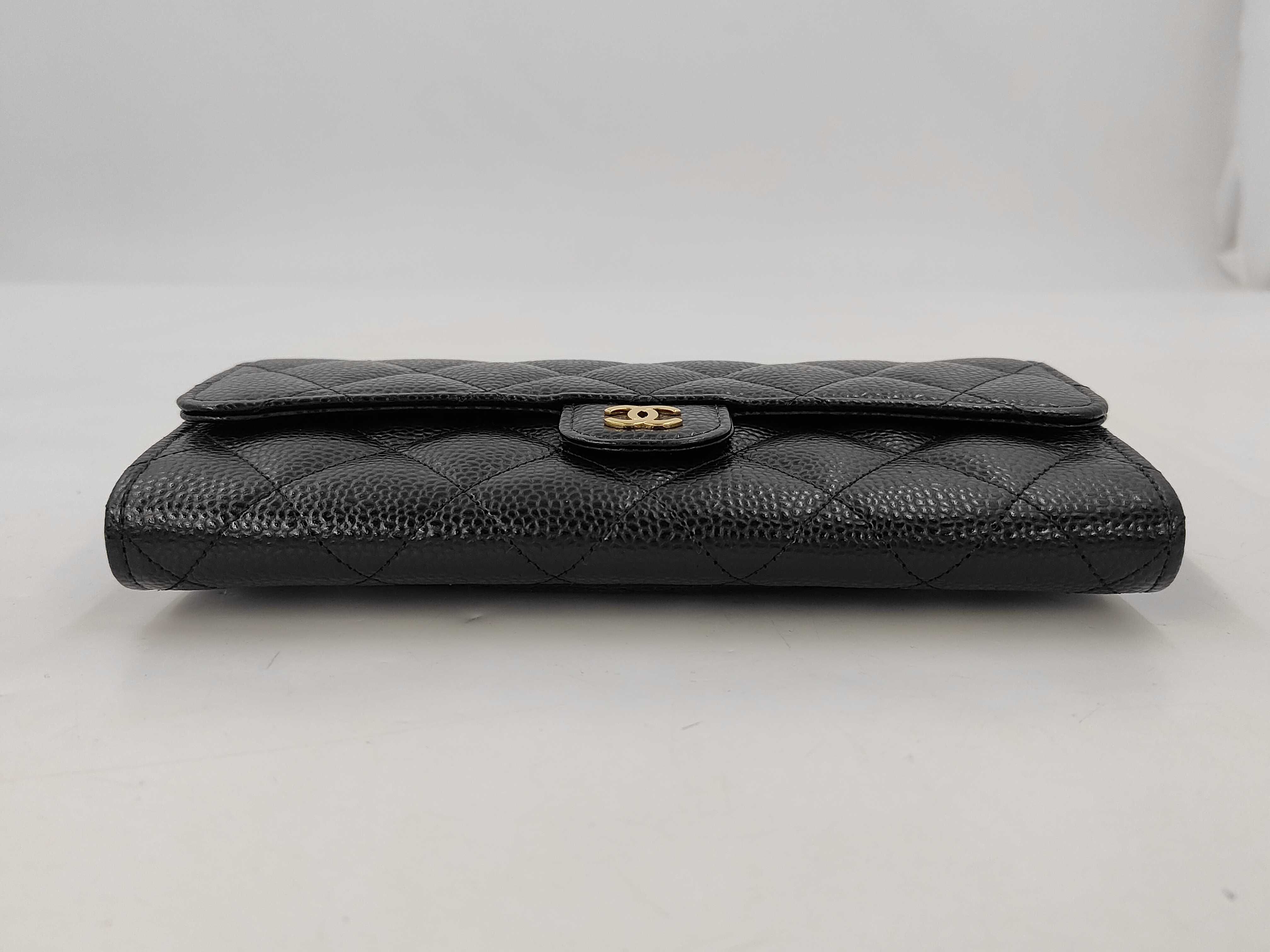 Caviar Skin Long Wallet — view 3
