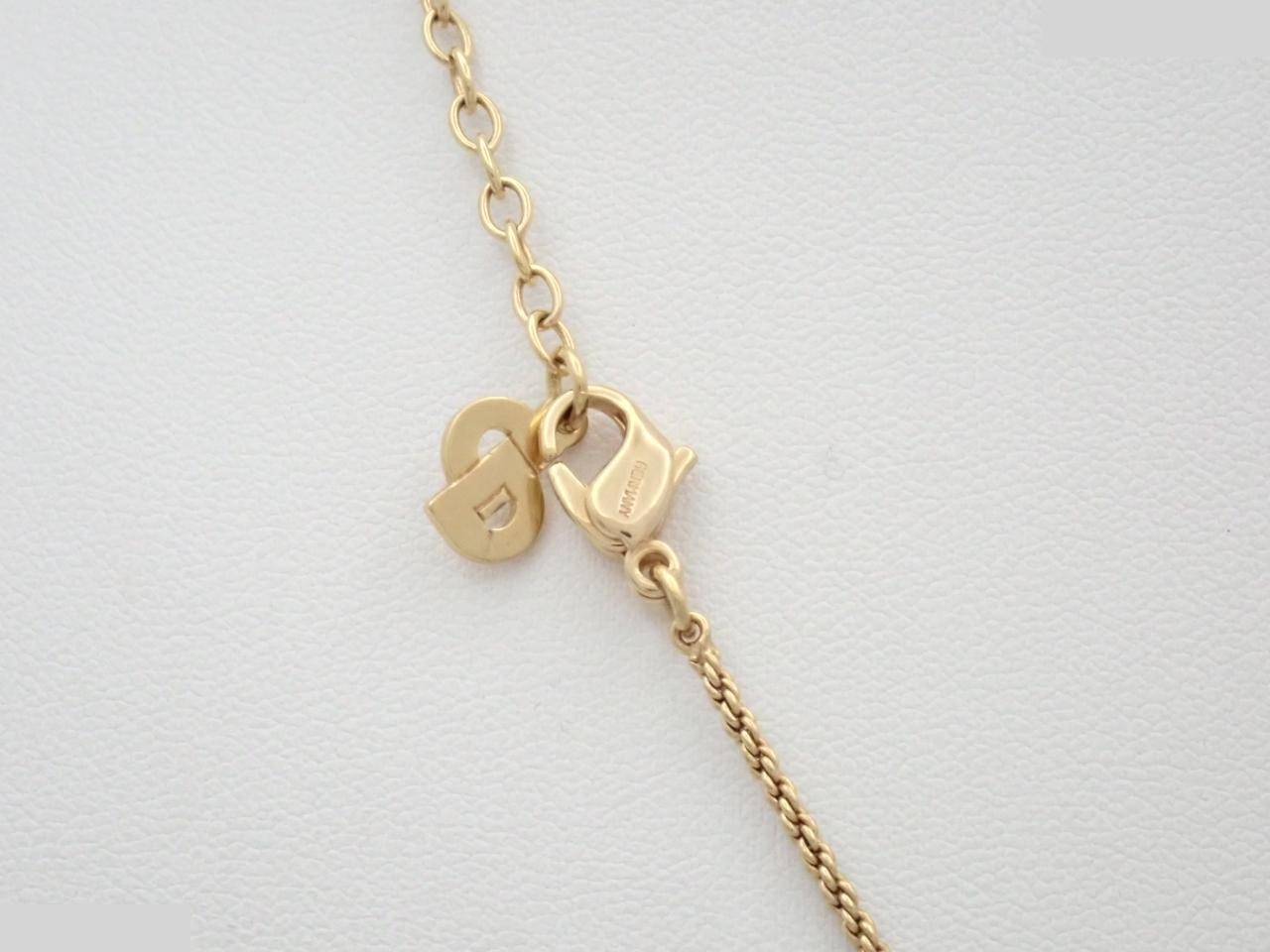 Gold necklace, chain approximately 45cm — view 2