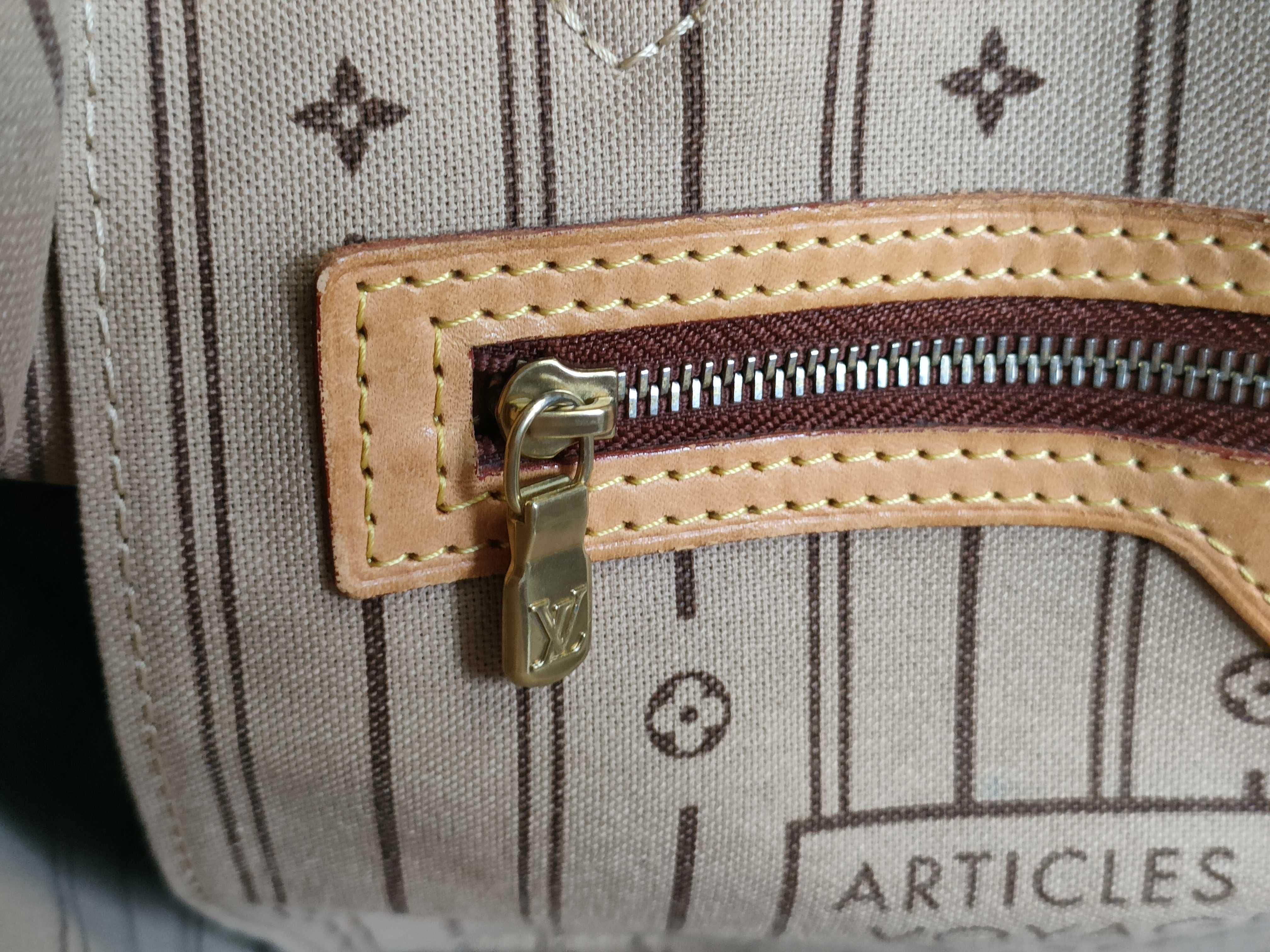 Monogram M40156 Neverfull MM (old model) tote bag — view 10