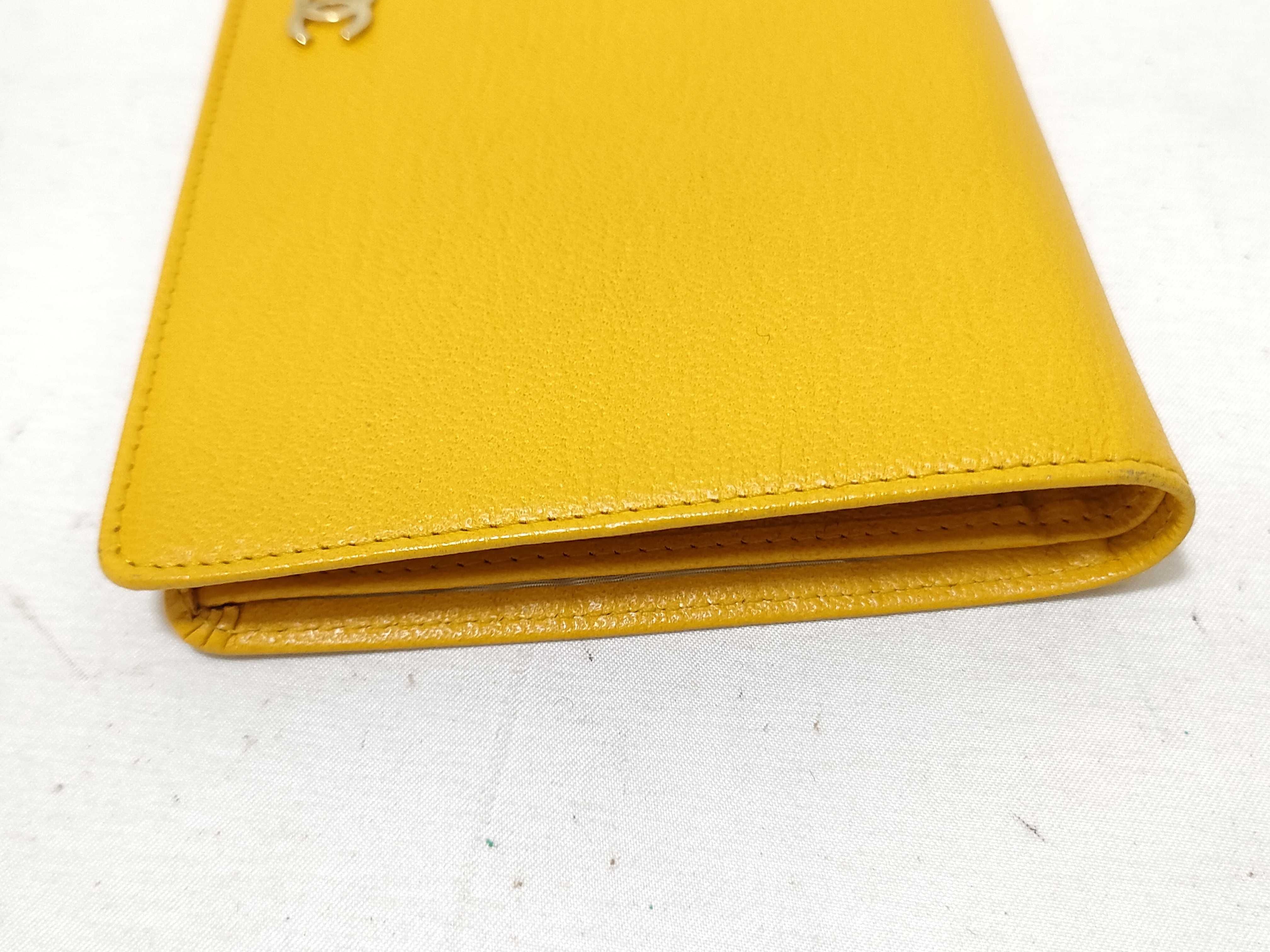 Bi-fold Wallet, Coco Mark, Leather, Black — view 5