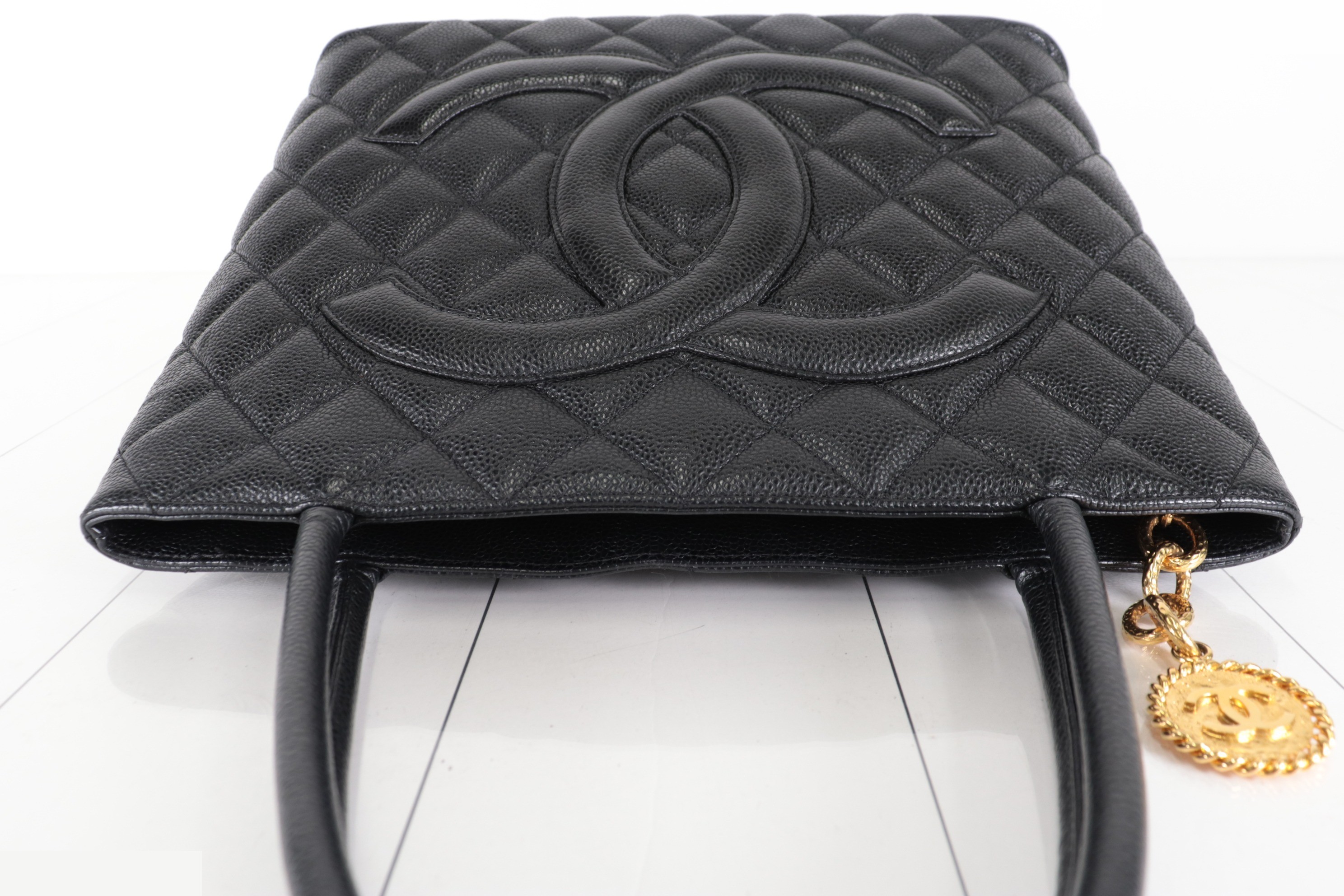 Reissue Tote Bag, Caviar, No. 8 — view 5