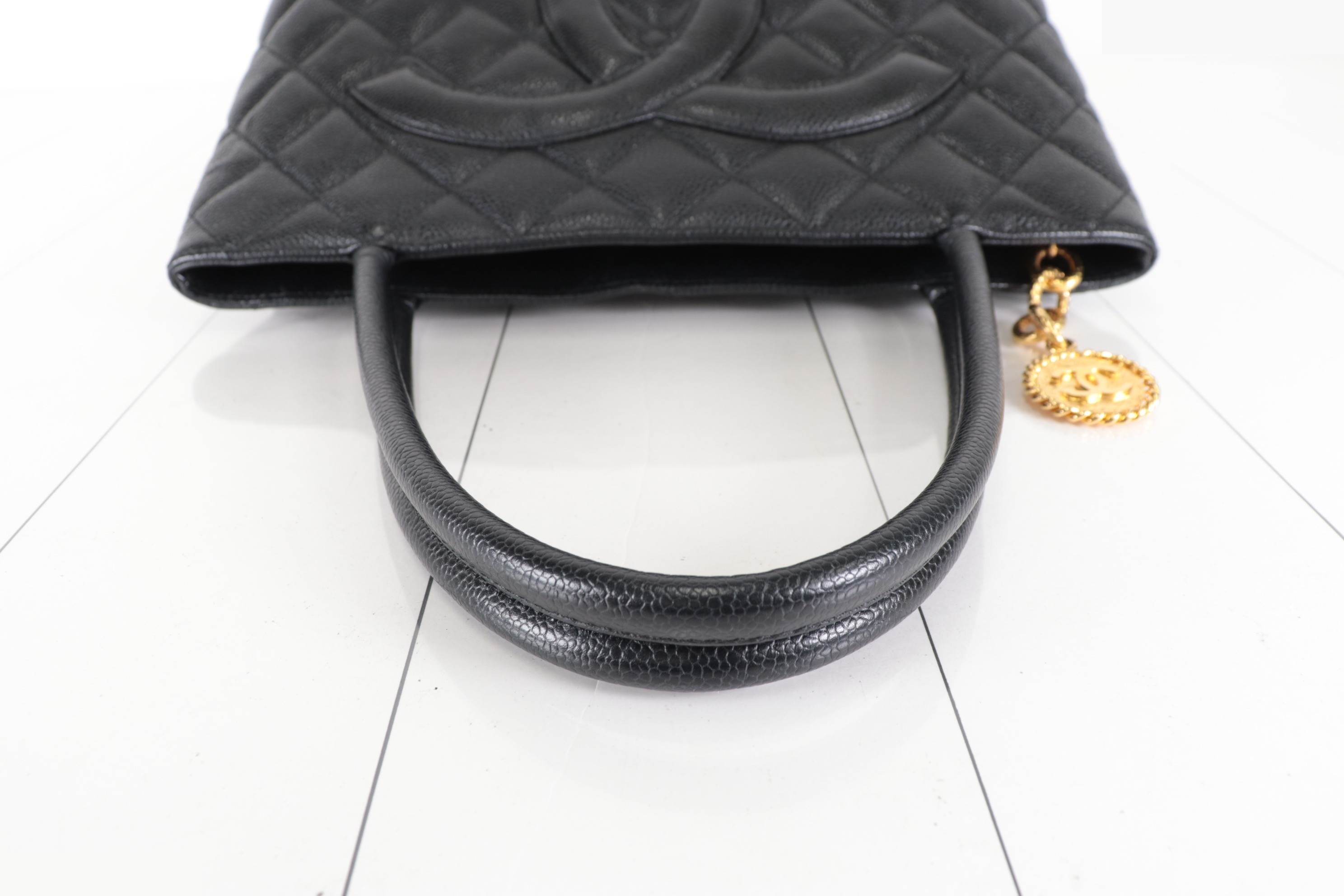 Reissue Tote Bag, Caviar, No. 8 — view 6