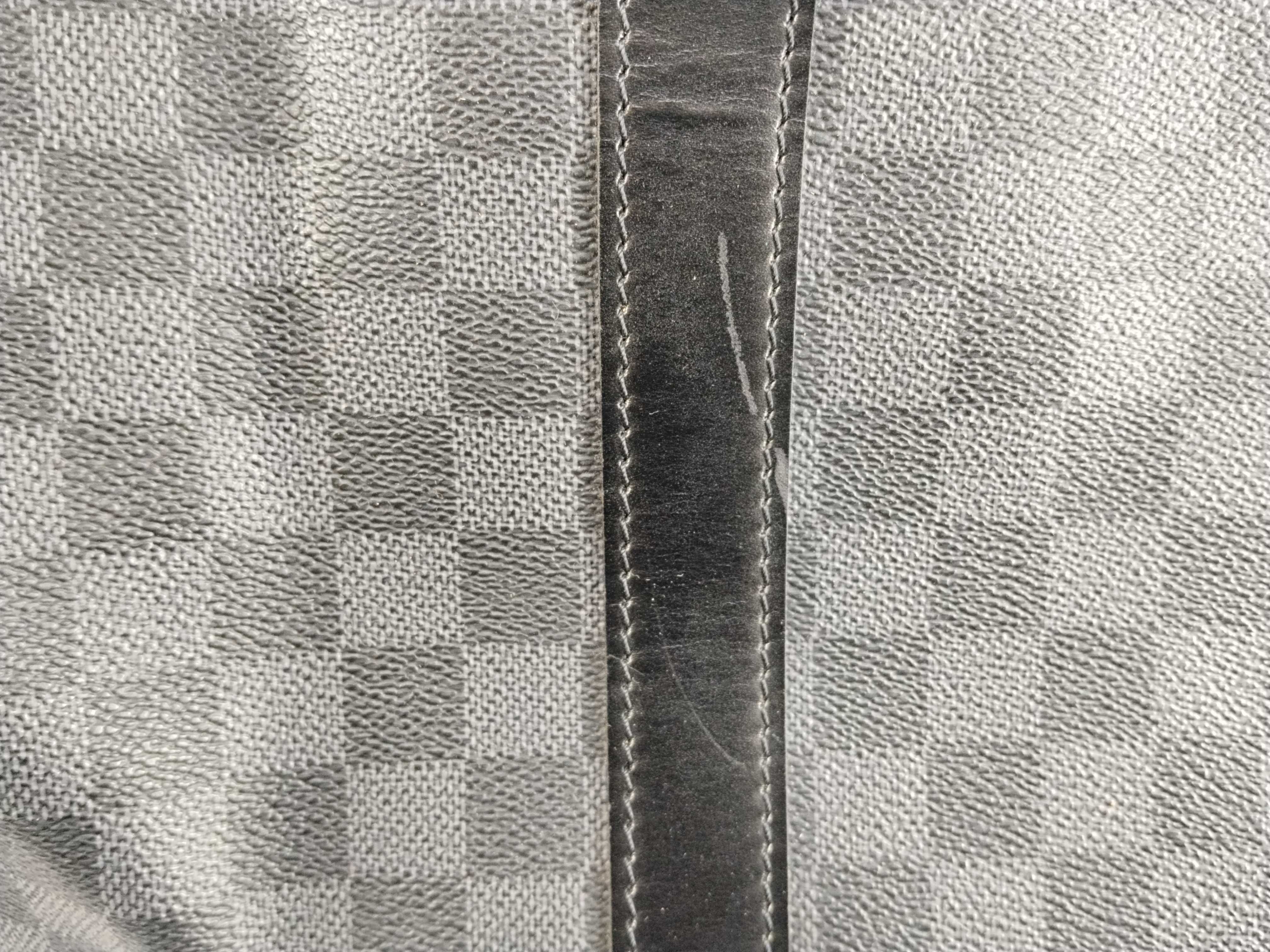 Damier Graphite Keepall Bandoulière 45 Black N41418 Boston Bag — view 11