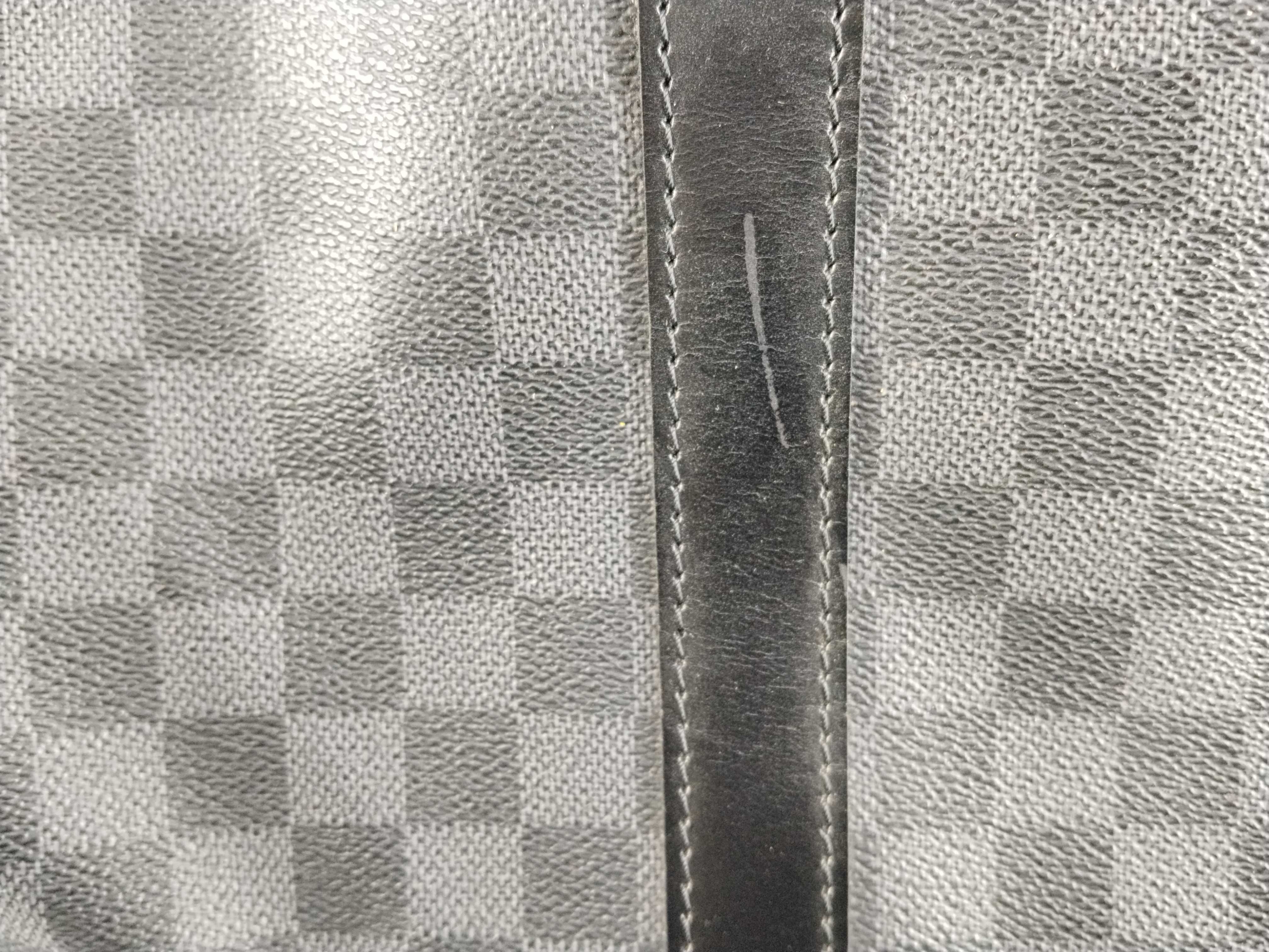 Damier Graphite Keepall Bandoulière 45 Black N41418 Boston Bag — view 14