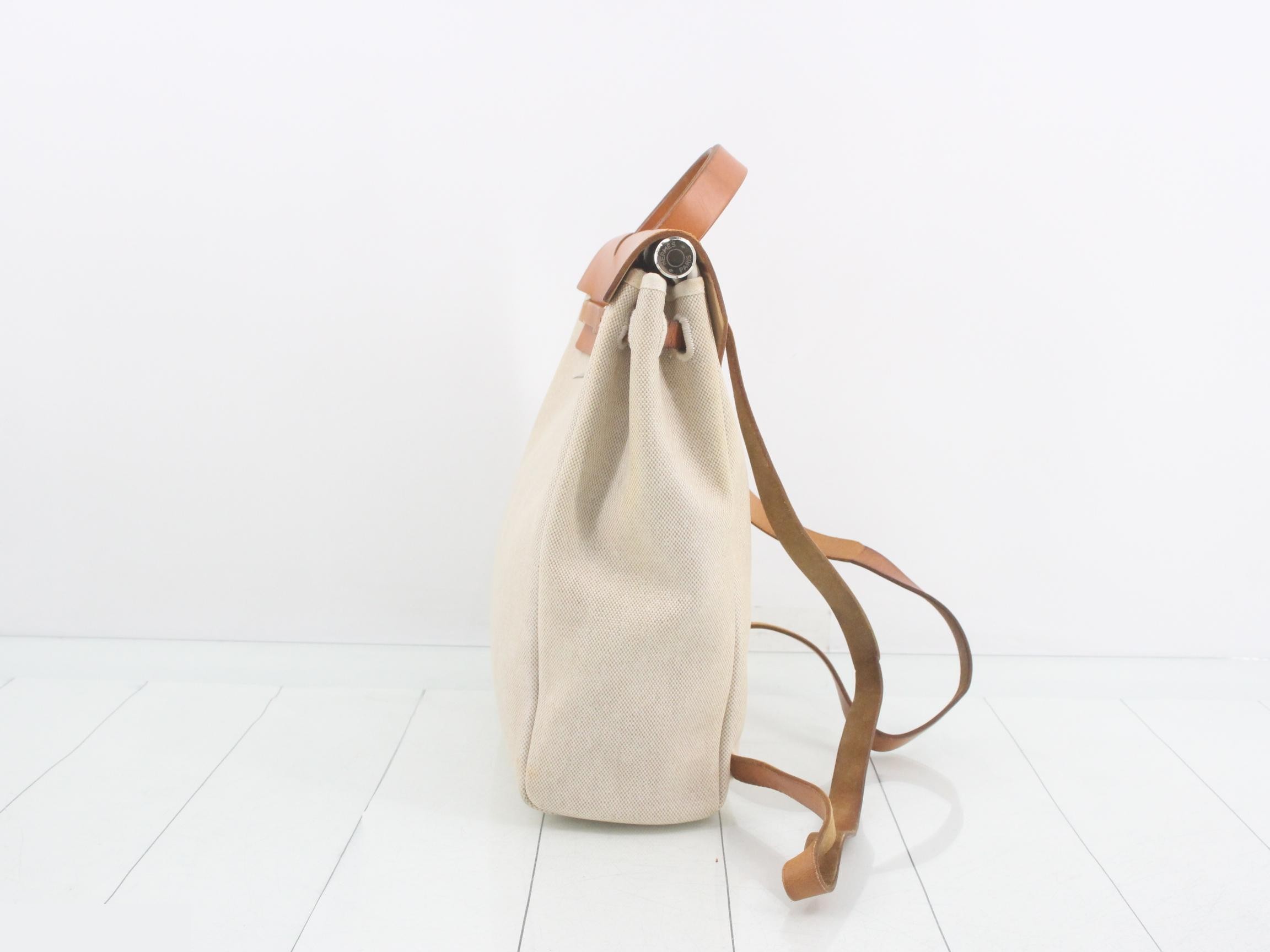 Ailebag Ad PM Backpack, Natural, E stamp — view 3