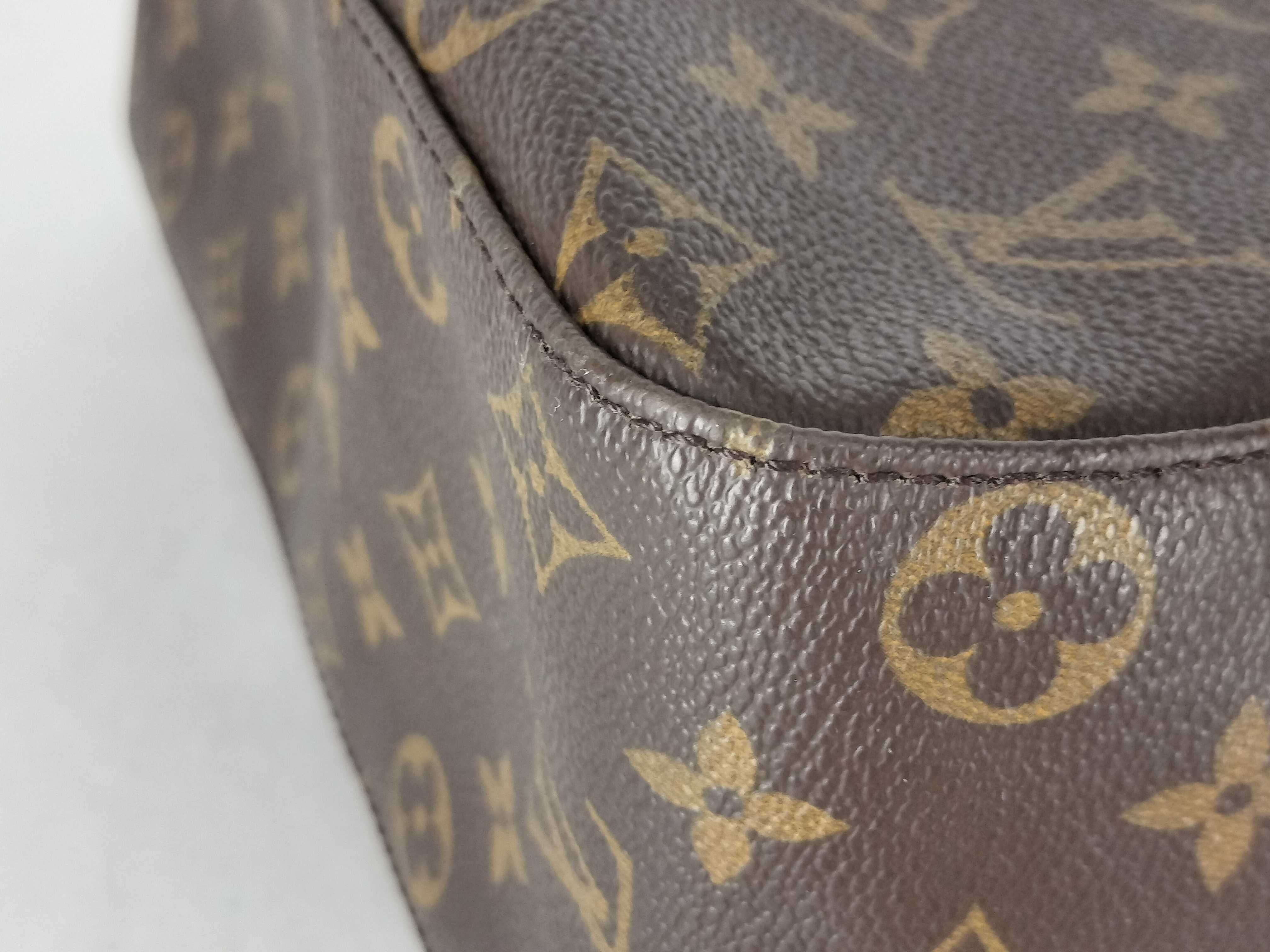 Monogram Vuitton Looping GM Shoulder Bag — view 7