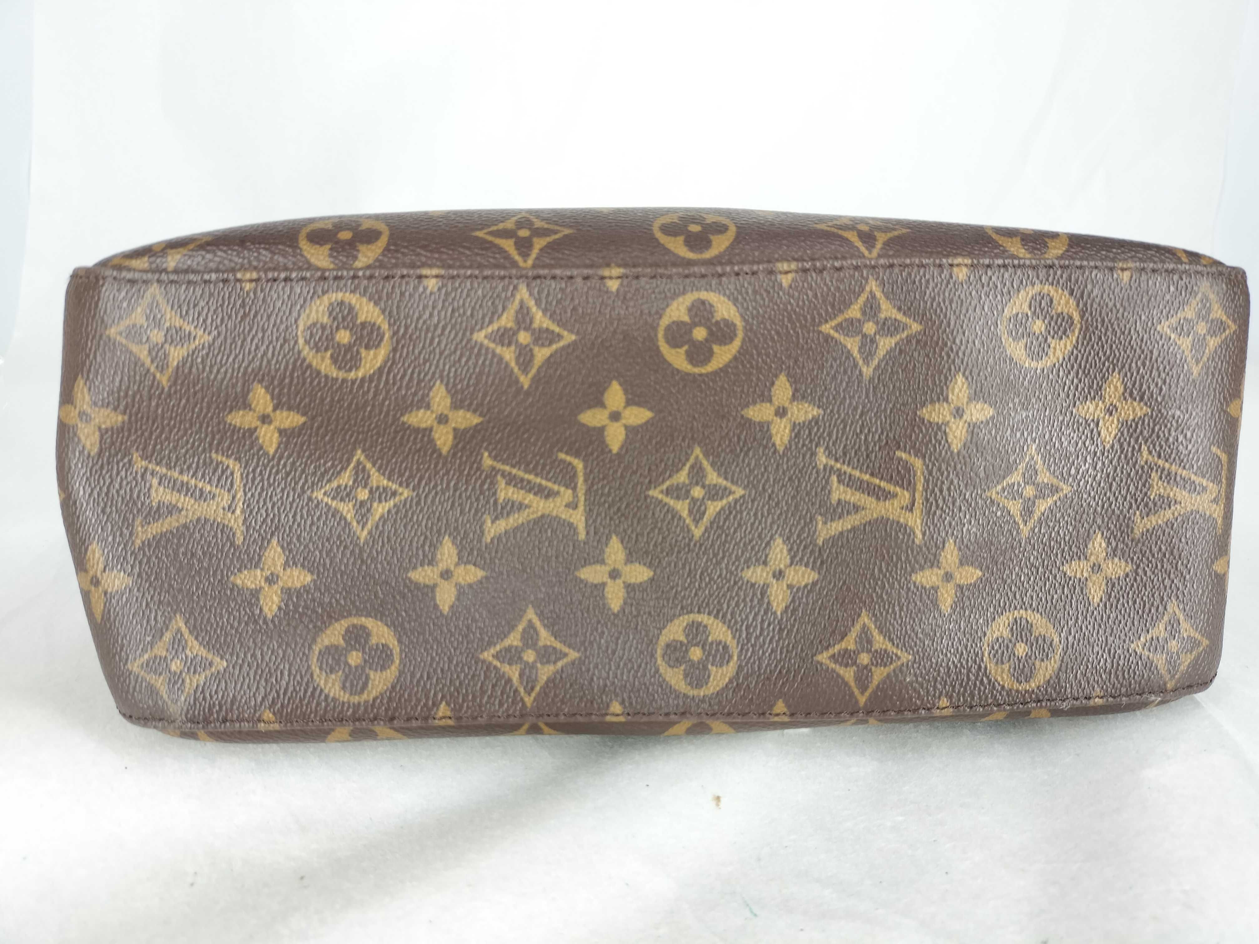 Monogram Vuitton Looping GM Shoulder Bag — view 8