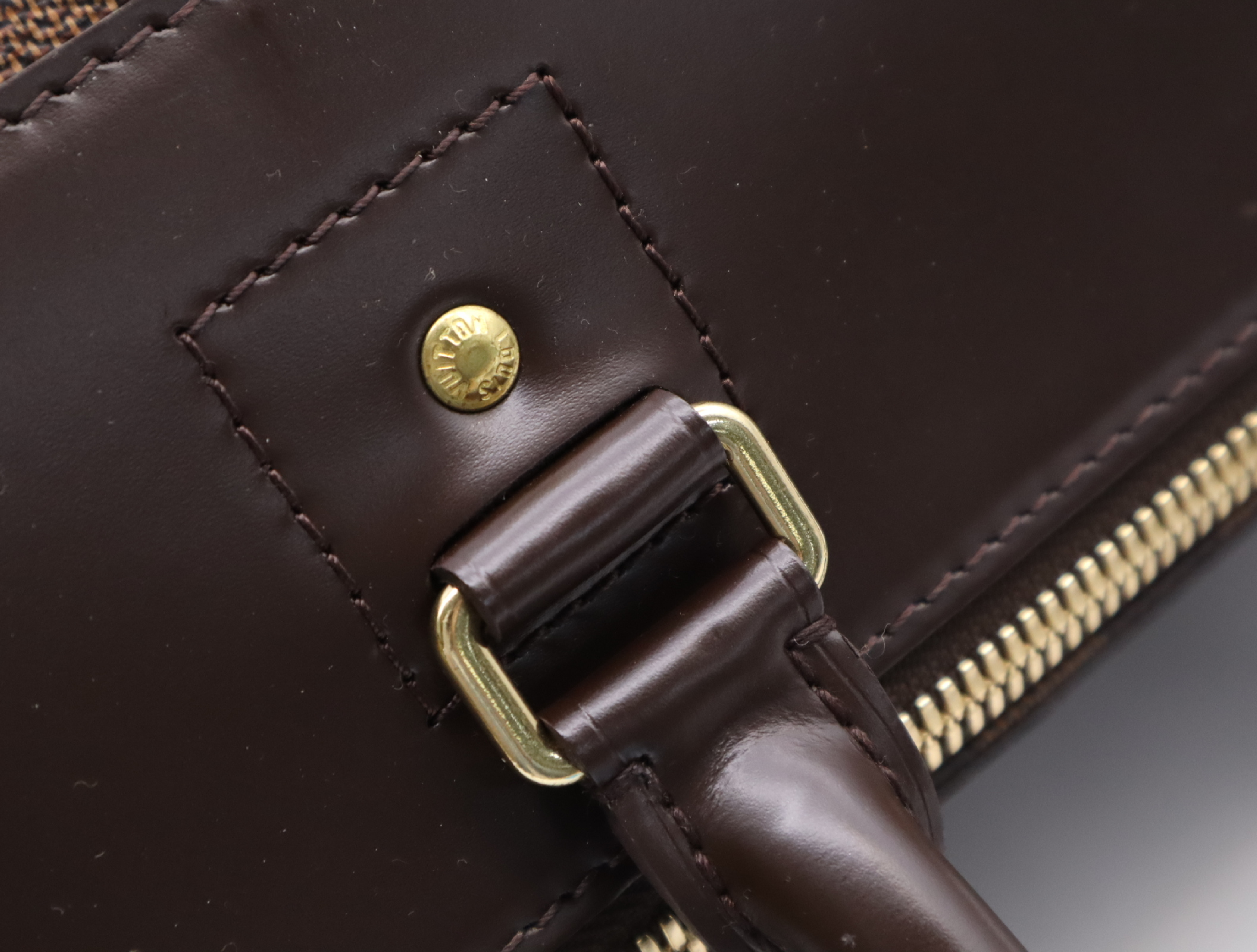 N41165 Damier Greenwich PM Tote Bag with Dust Bag — view 9