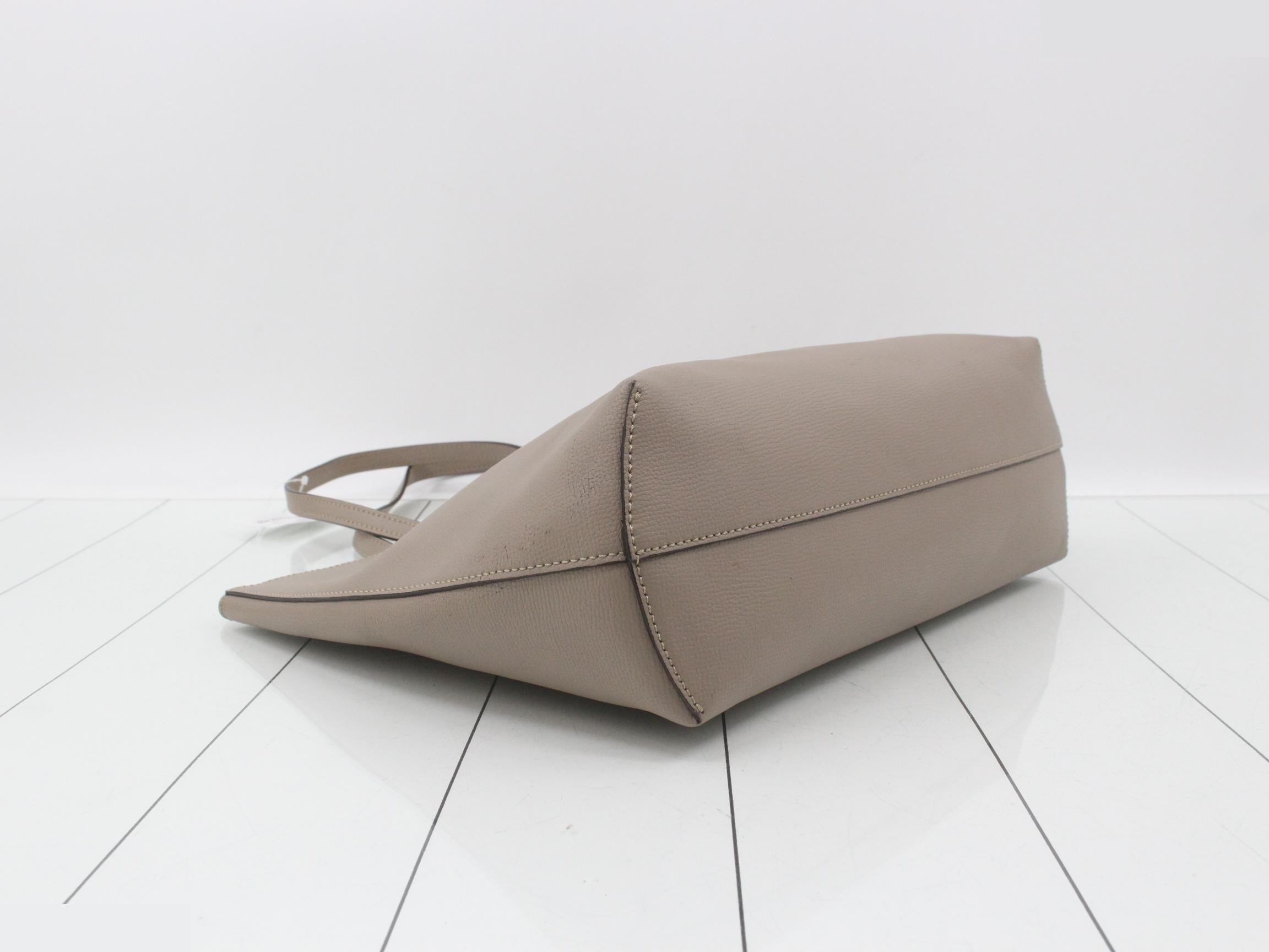 F is Tote Bag, Beige, 198 0391 — view 5
