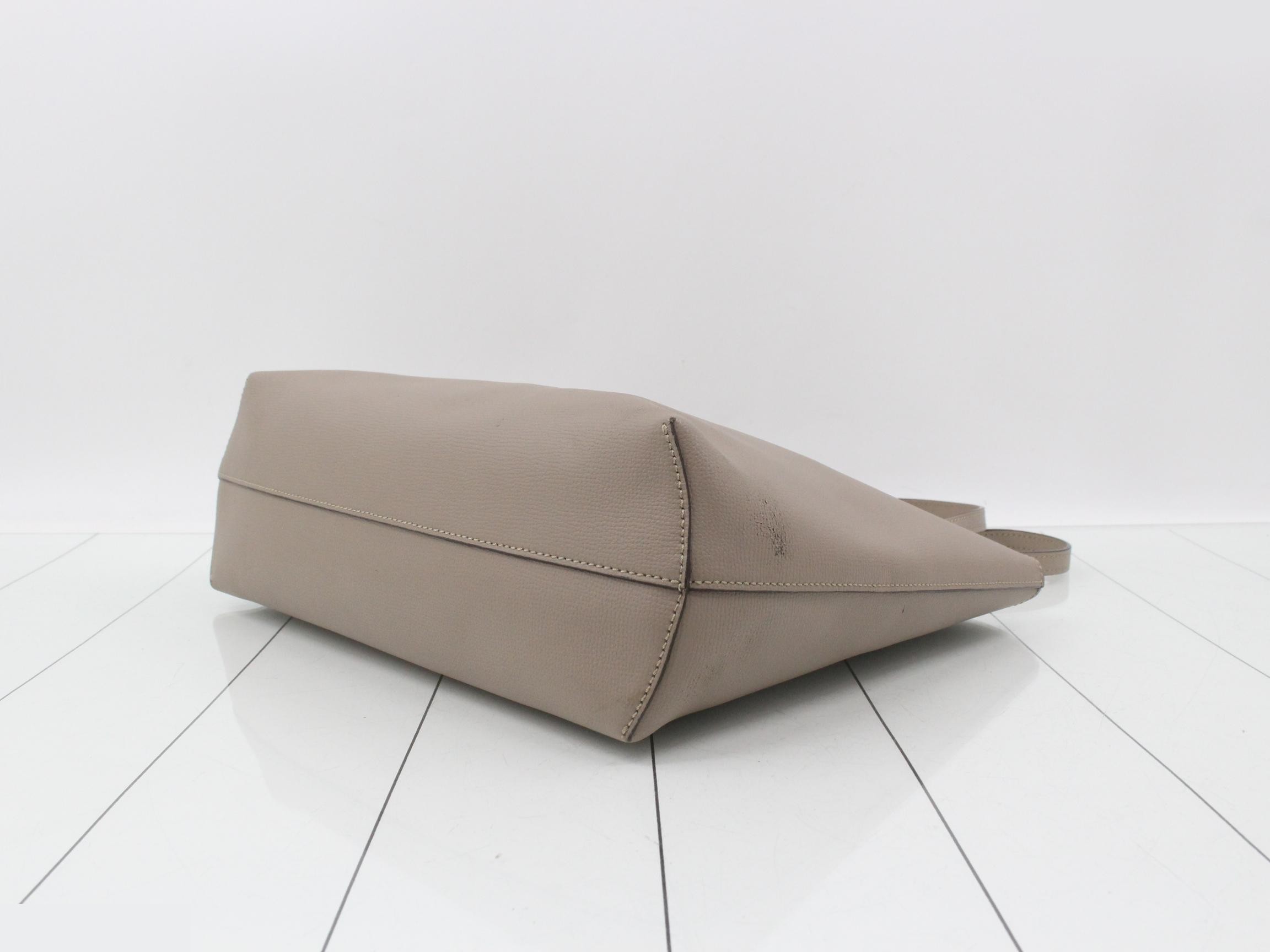 F is Tote Bag, Beige, 198 0391 — view 6