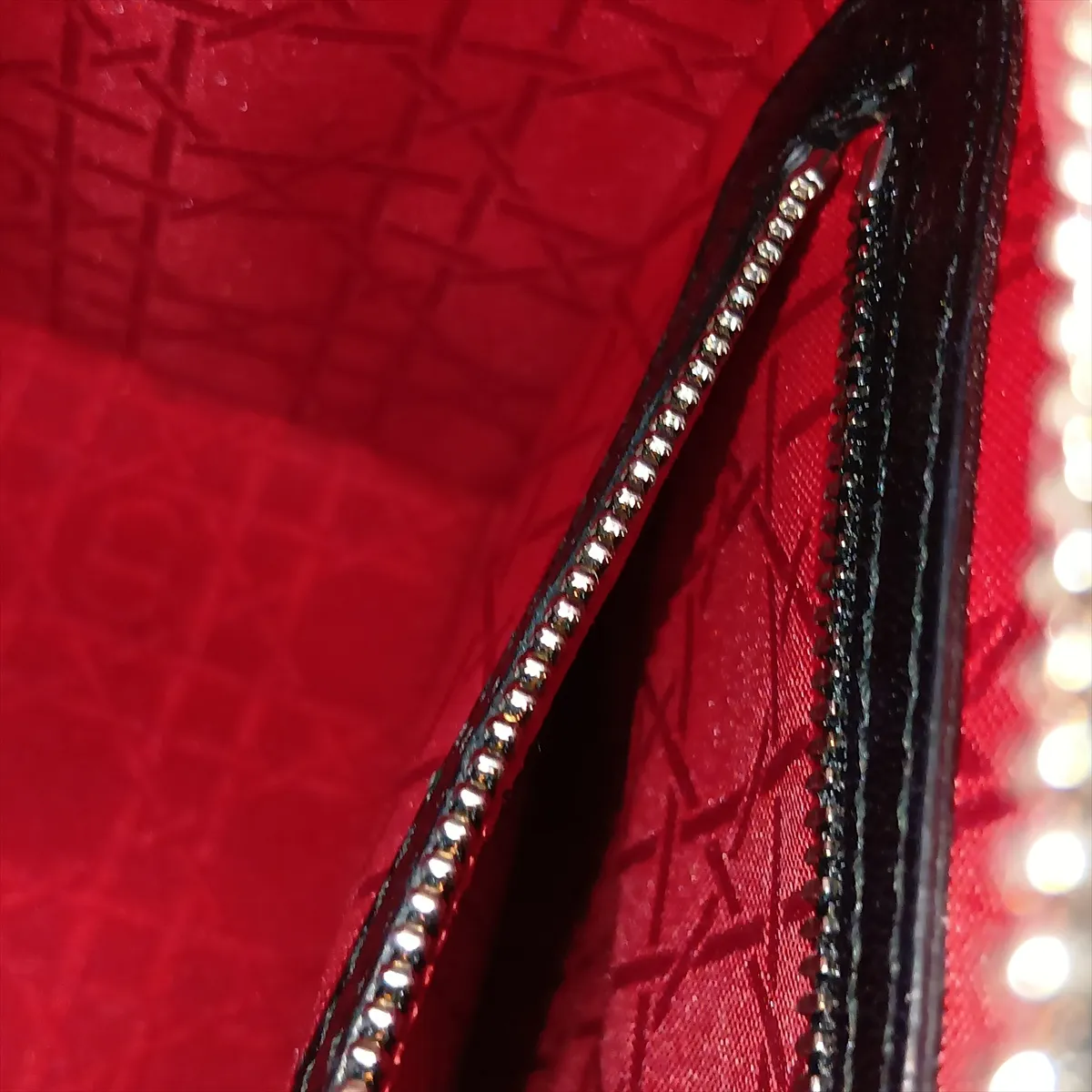 Cannage Lady Dior Leather 2-Way Handbag, Black — view 11