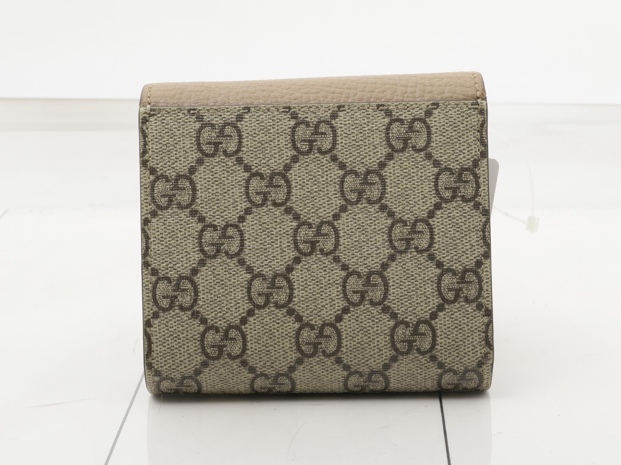 Bi-fold wallet, two-tone, medium size — view 2