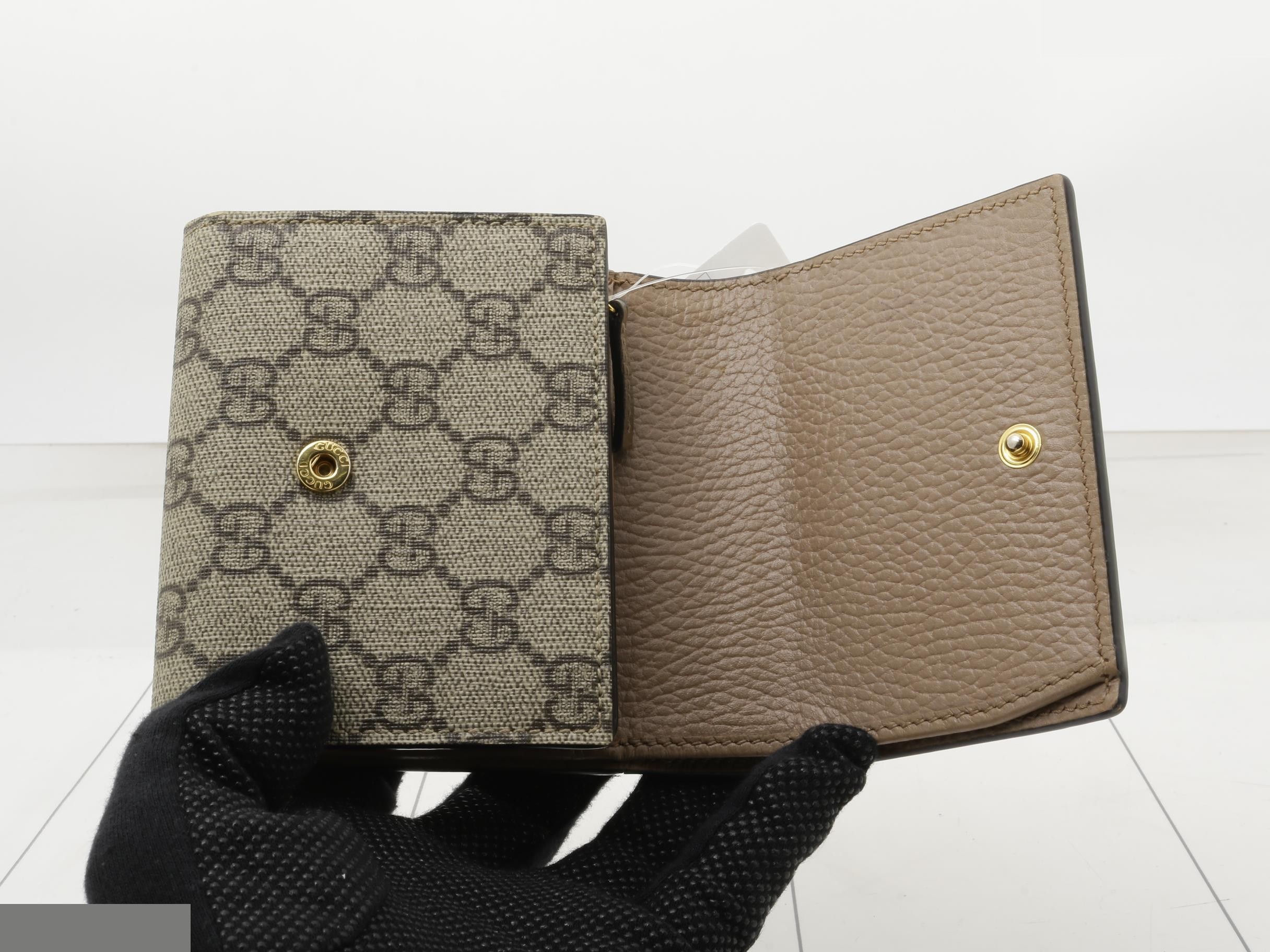 Bi-fold wallet, two-tone, medium size — view 4