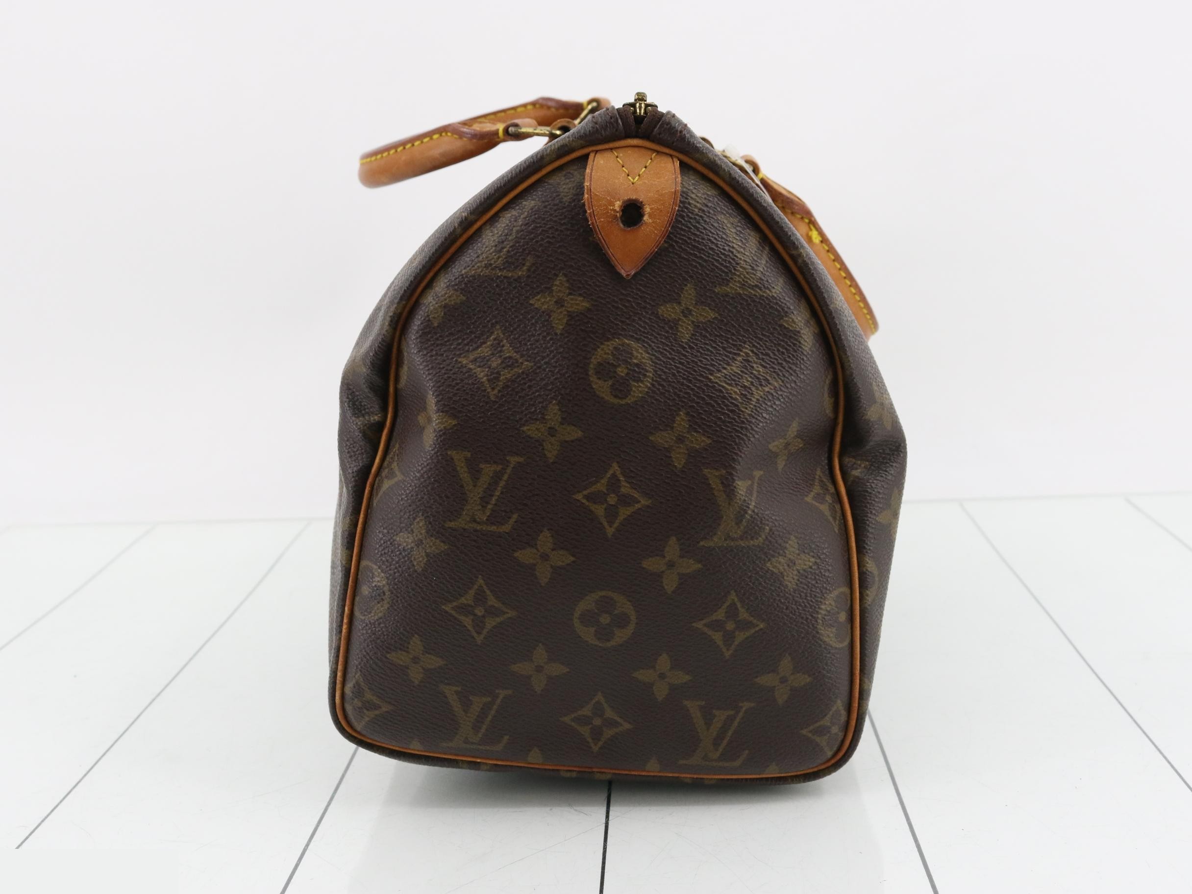 Speedy 30 Monogram Brown Handbag — view 3