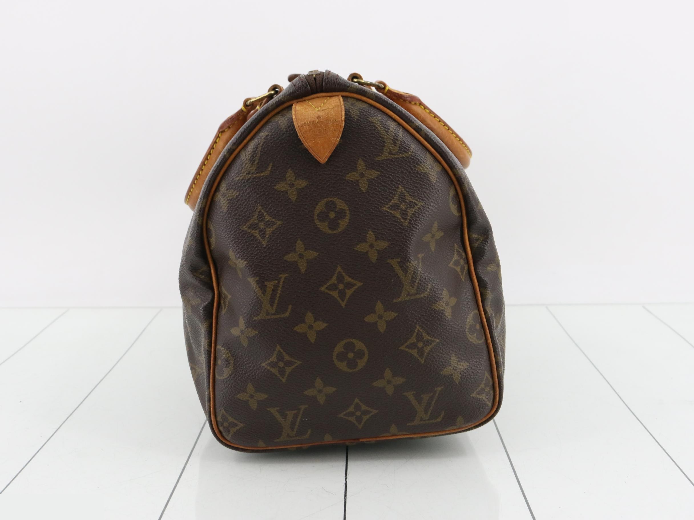 Speedy 30 Monogram Brown Handbag — view 4