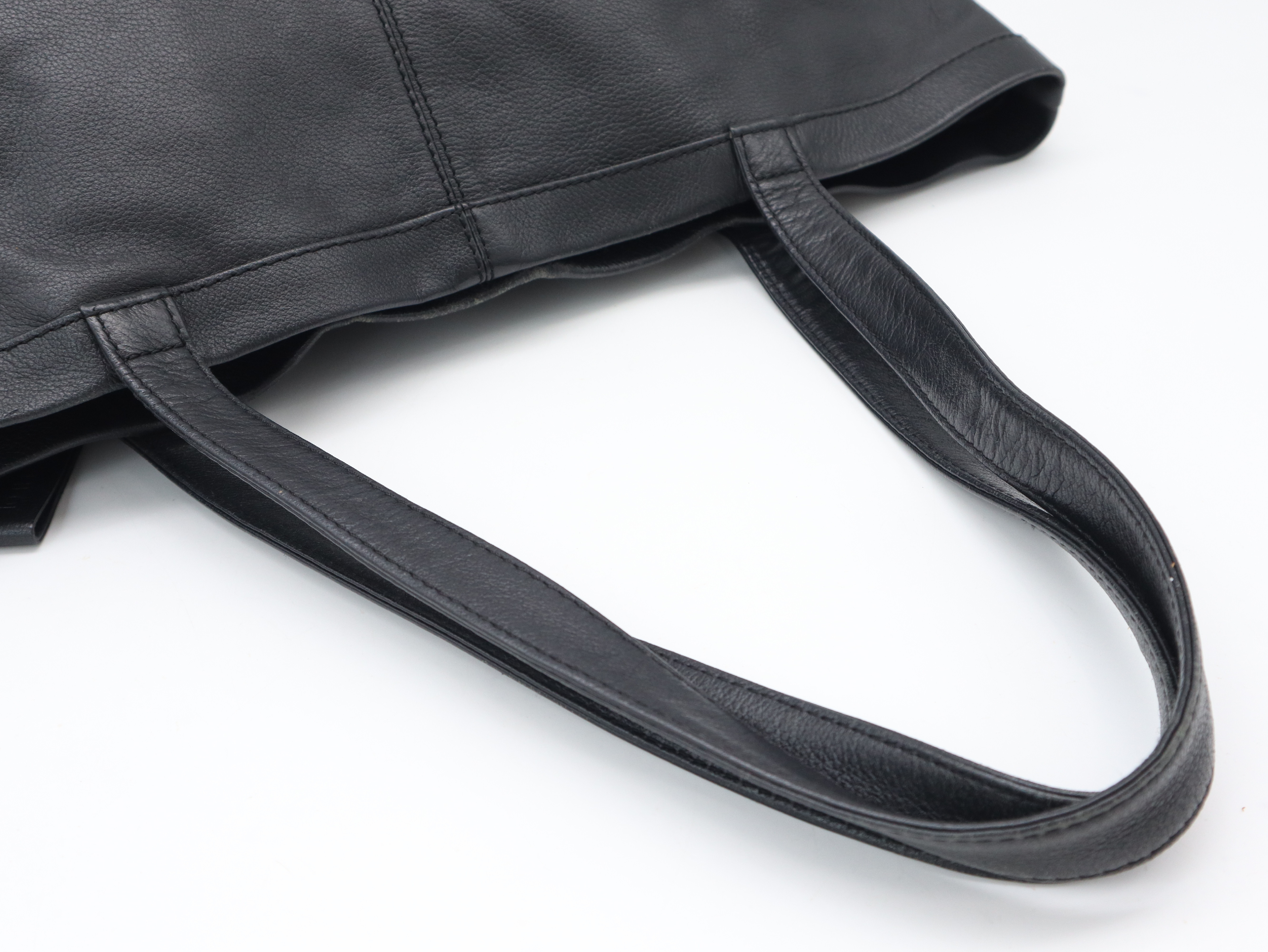 SEE BY CHLOE 02.13.88.85 Leather Black Tote Bag — view 6