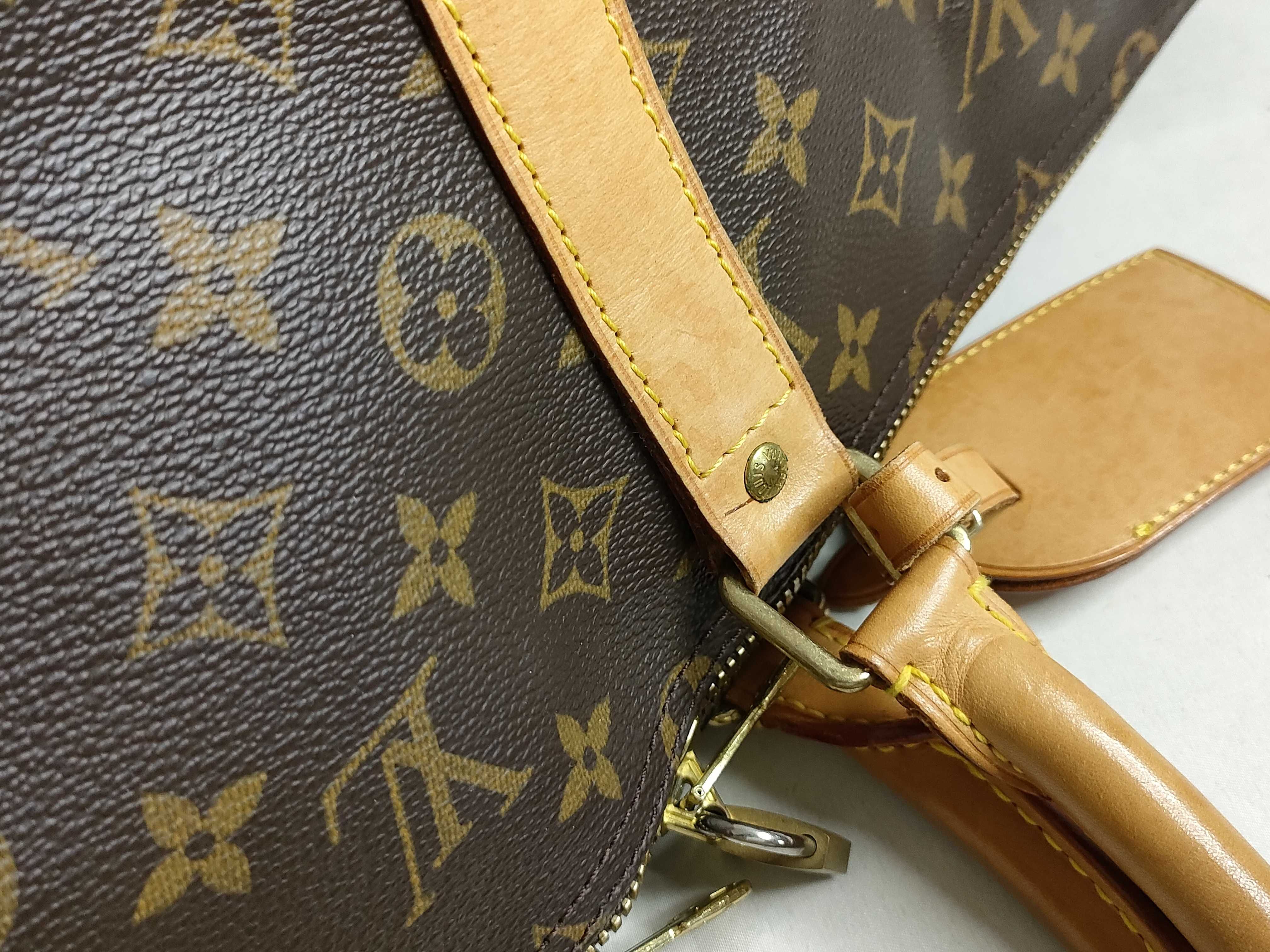 Monogram Keepall 55 M41424 SD1023 Brown Boston Bag — view 5