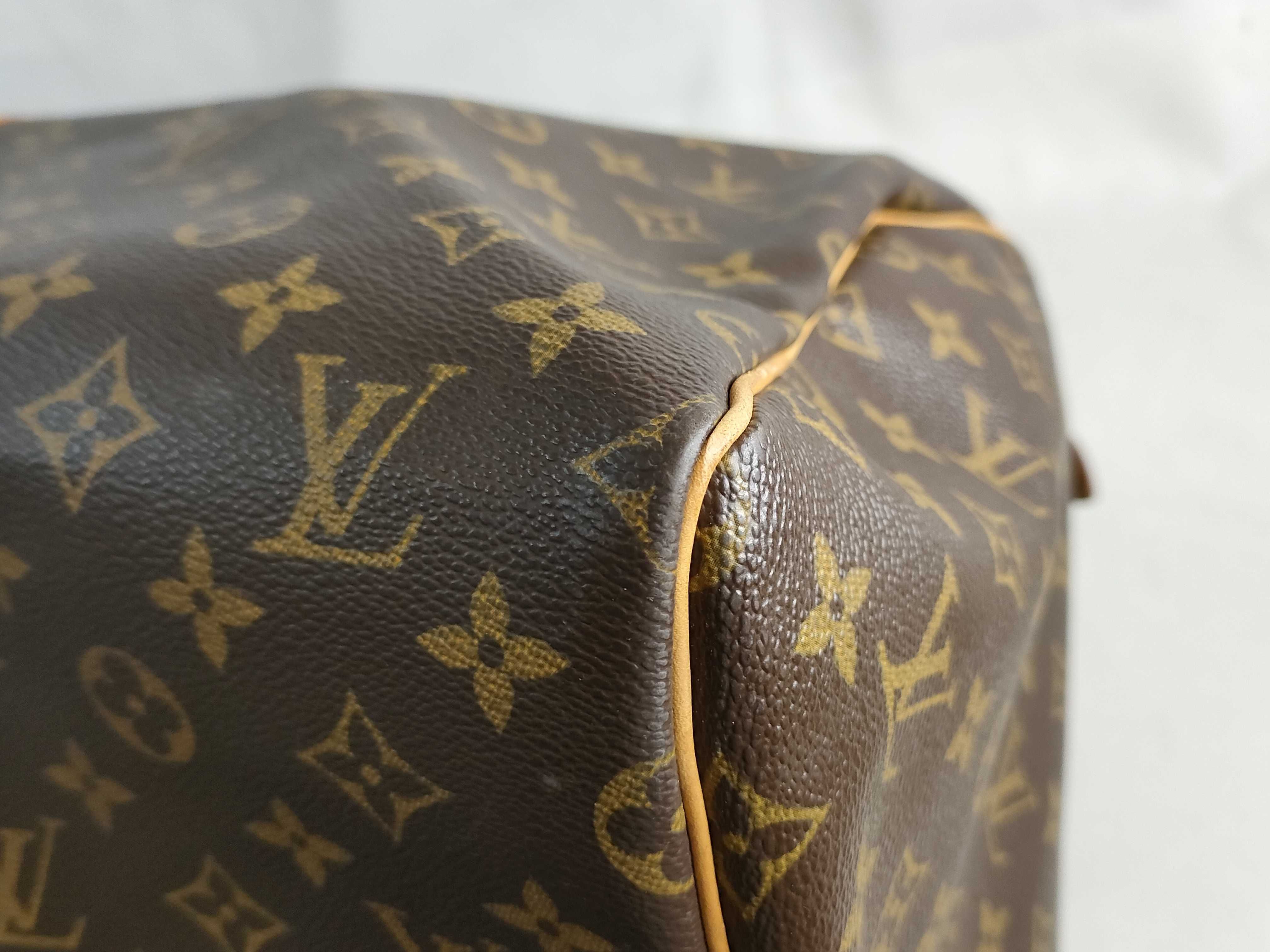 Monogram Keepall 55 M41424 SD1023 Brown Boston Bag — view 6
