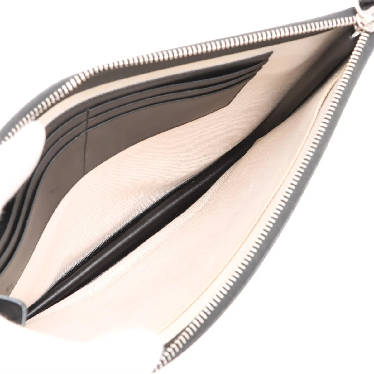 GG Supreme PVC x Leather Clutch Bag Black x Red 547084 — view 5