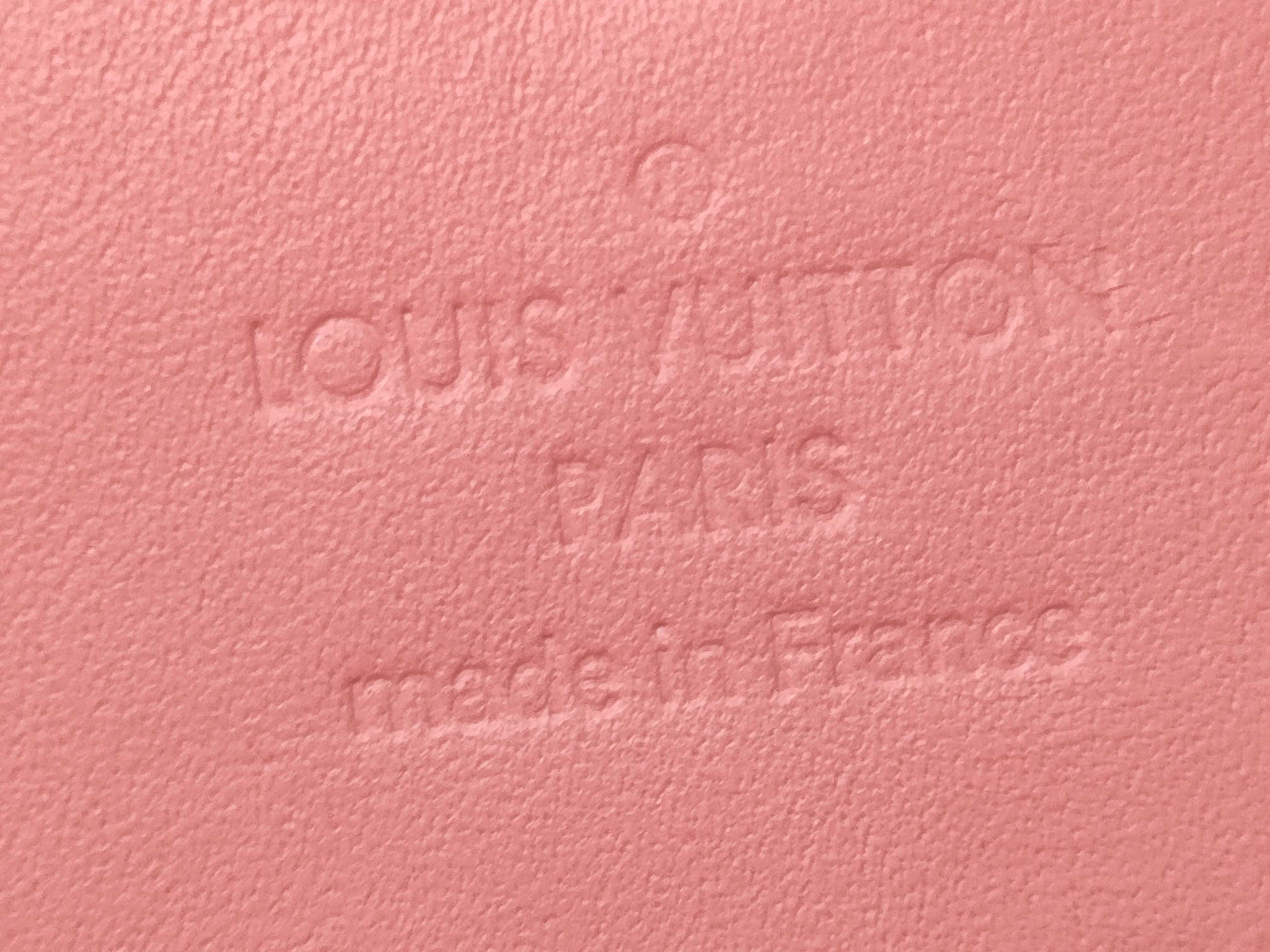 Vernis LV Portefeuille Sarah Vernis Rose Rich Wallet — view 11