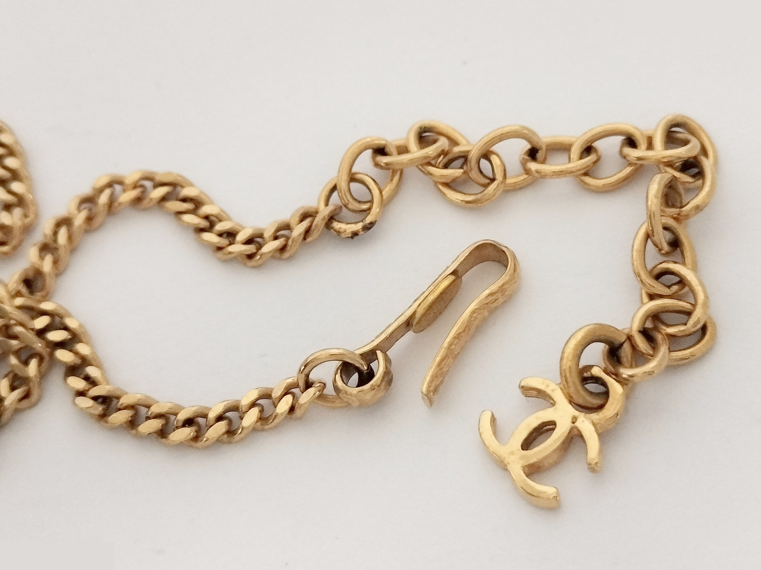 Coco Camellia Gold Necklace, Chain approx. 40cm — view 5