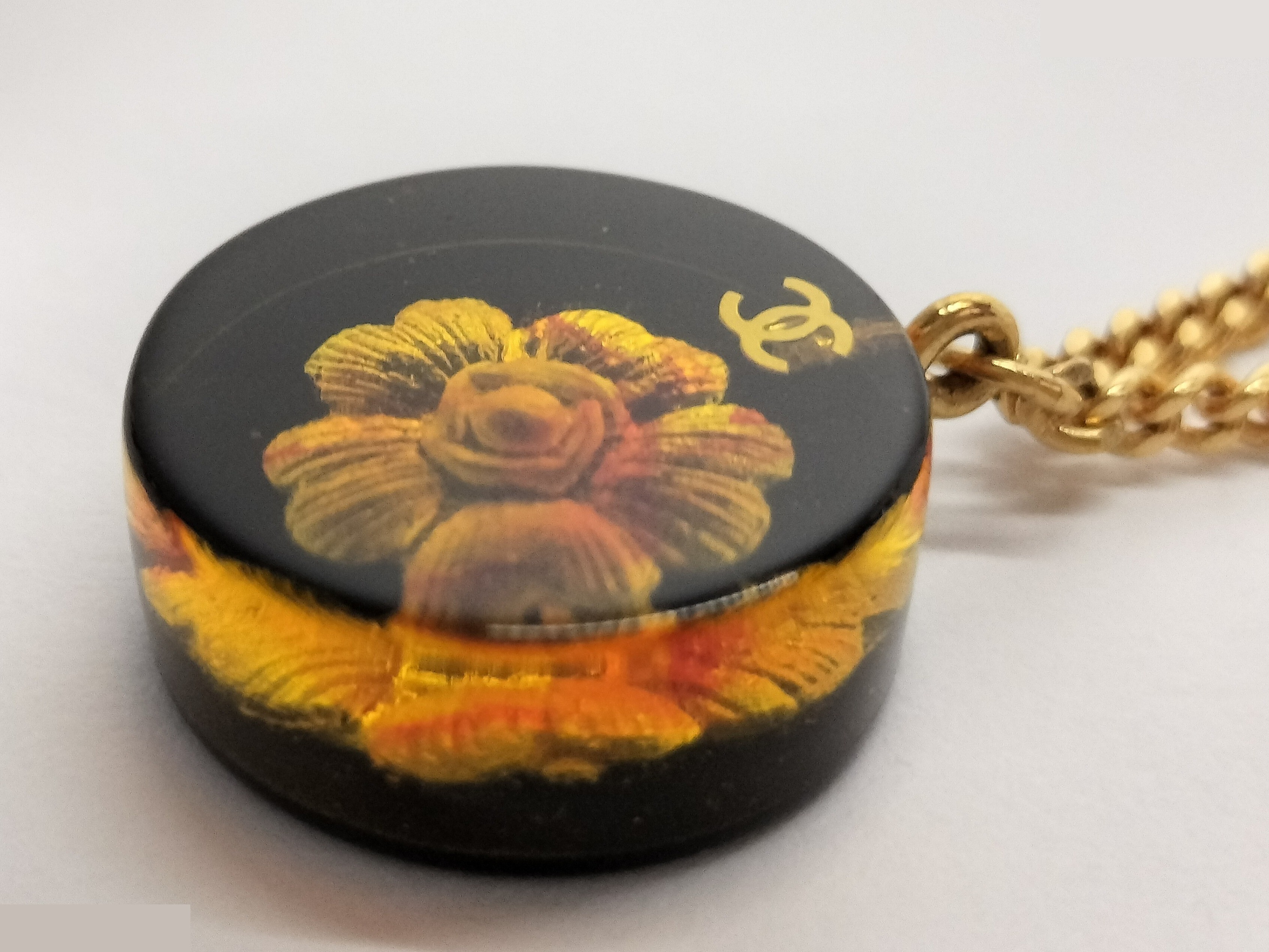 Coco Camellia Gold Necklace, Chain approx. 40cm — view 6