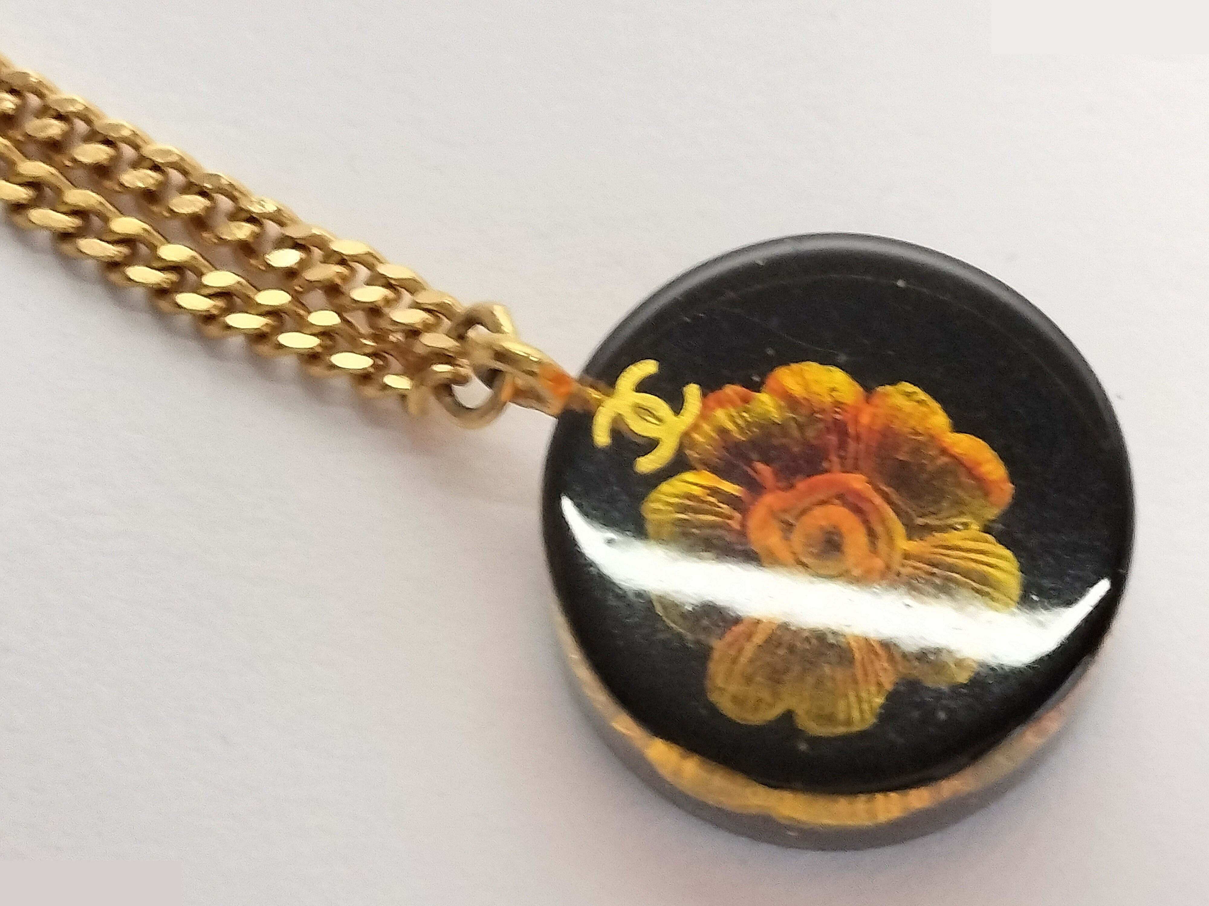 Coco Camellia Gold Necklace, Chain approx. 40cm — view 7