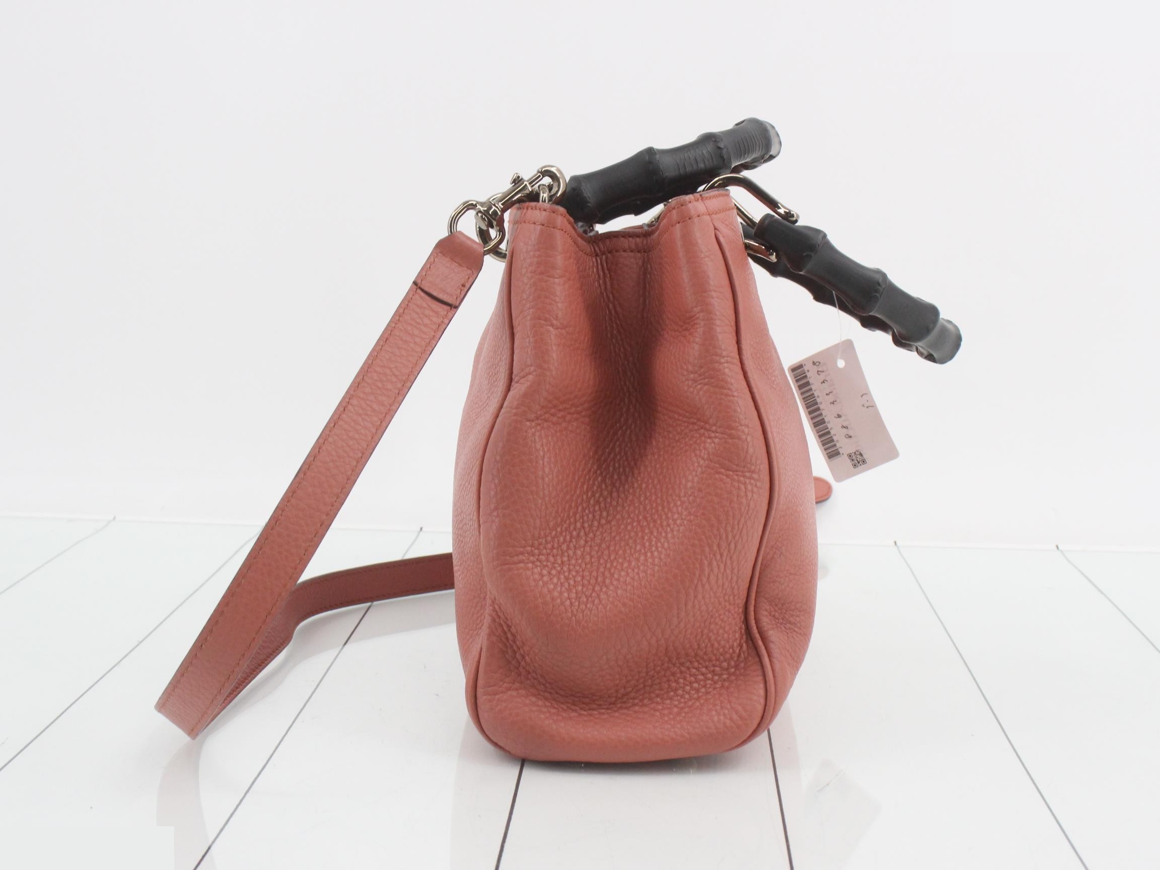 Bamboo Shopper Shoulder Bag — view 3
