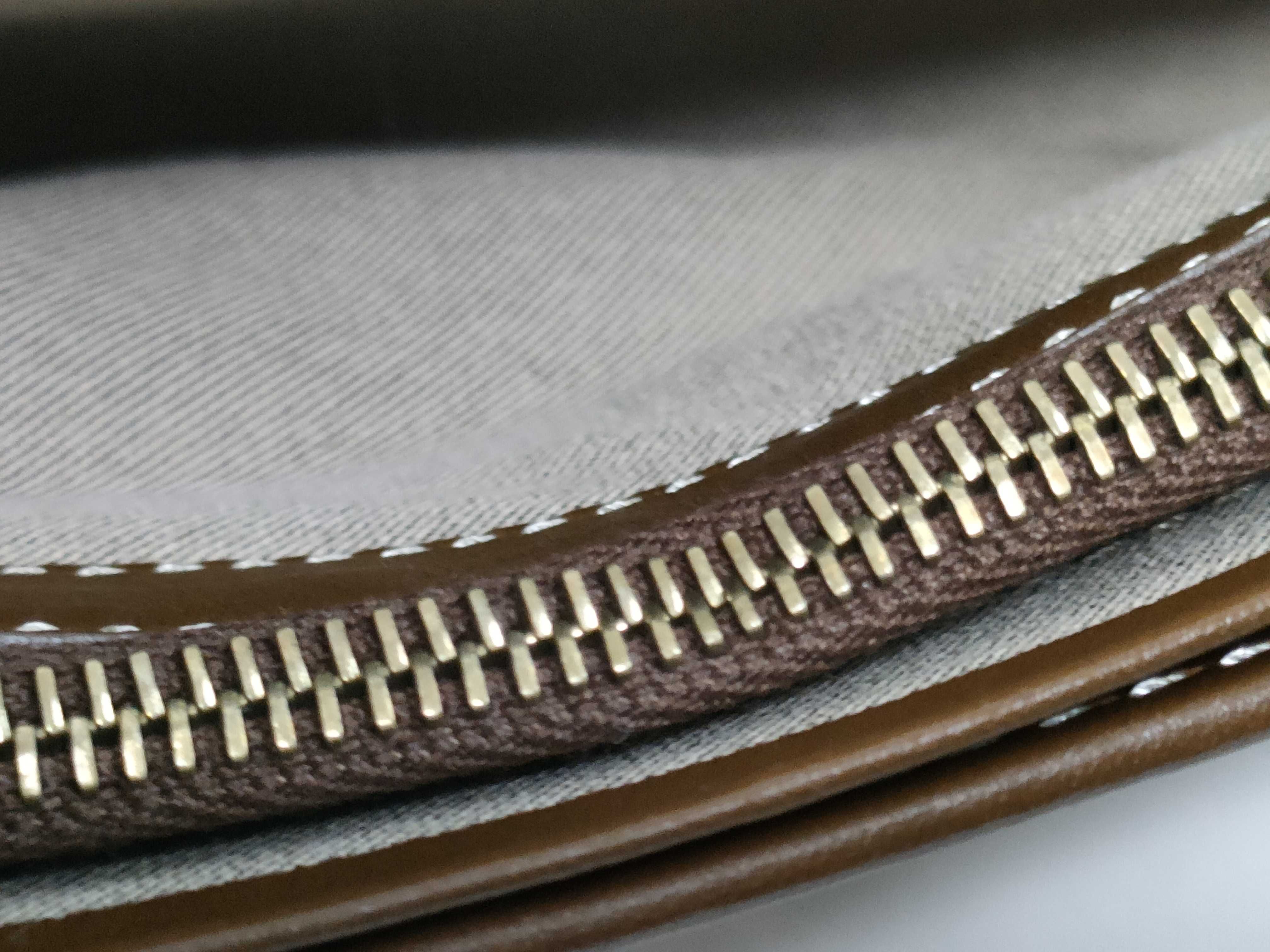 Zucchino Canvas Leather Long Wallet 8M0000 — view 14
